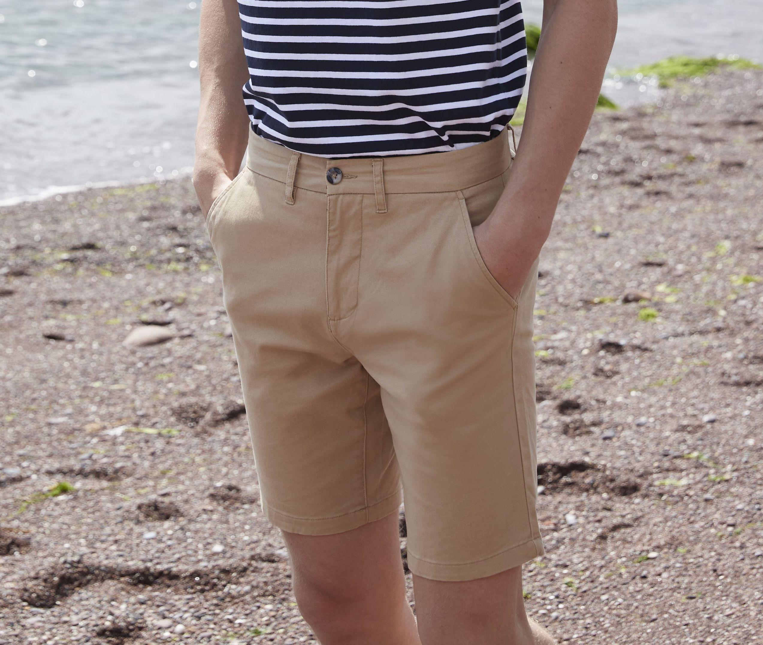 Short stretch homme sans pince