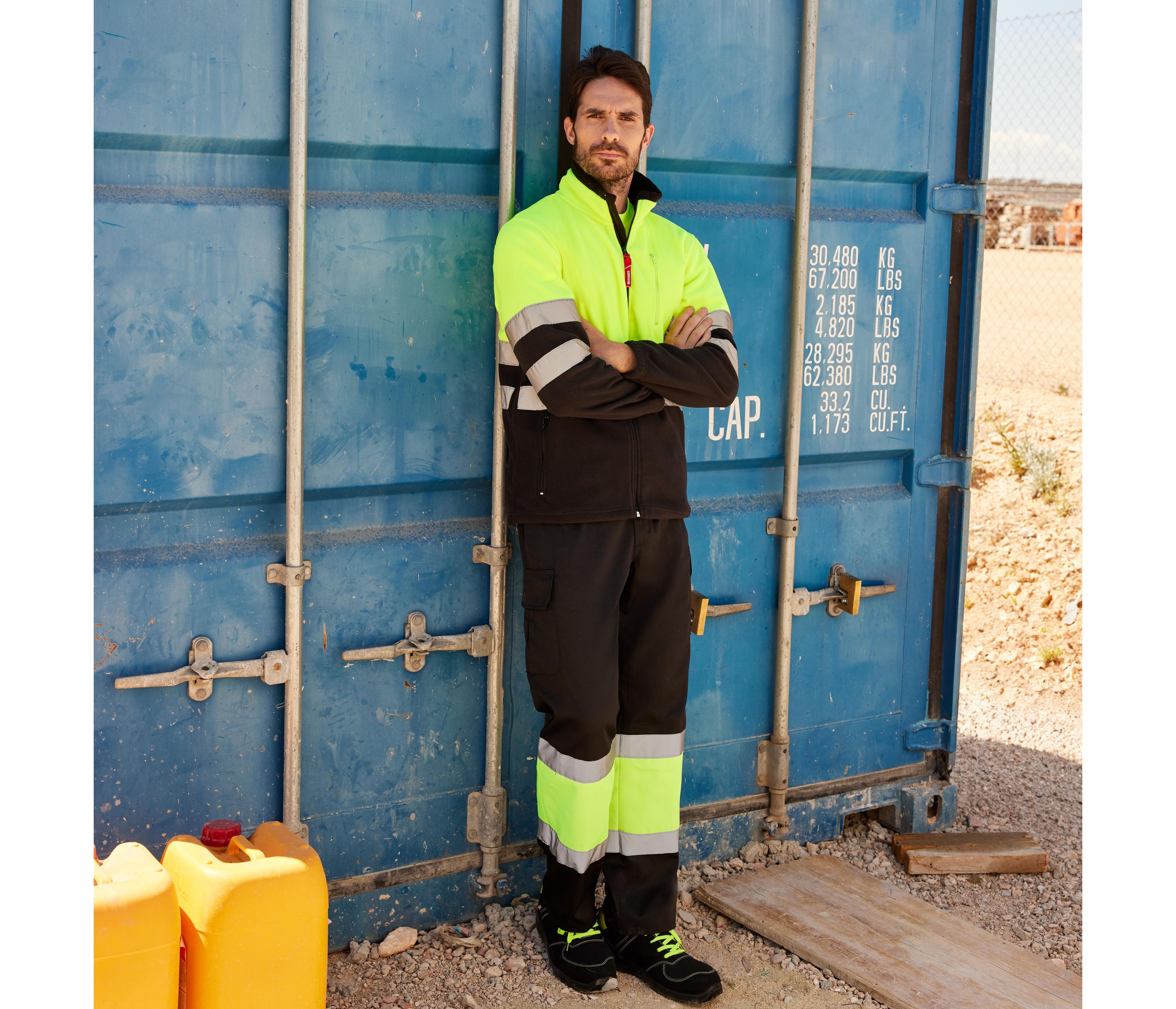Veste polaire Haute Visibilité