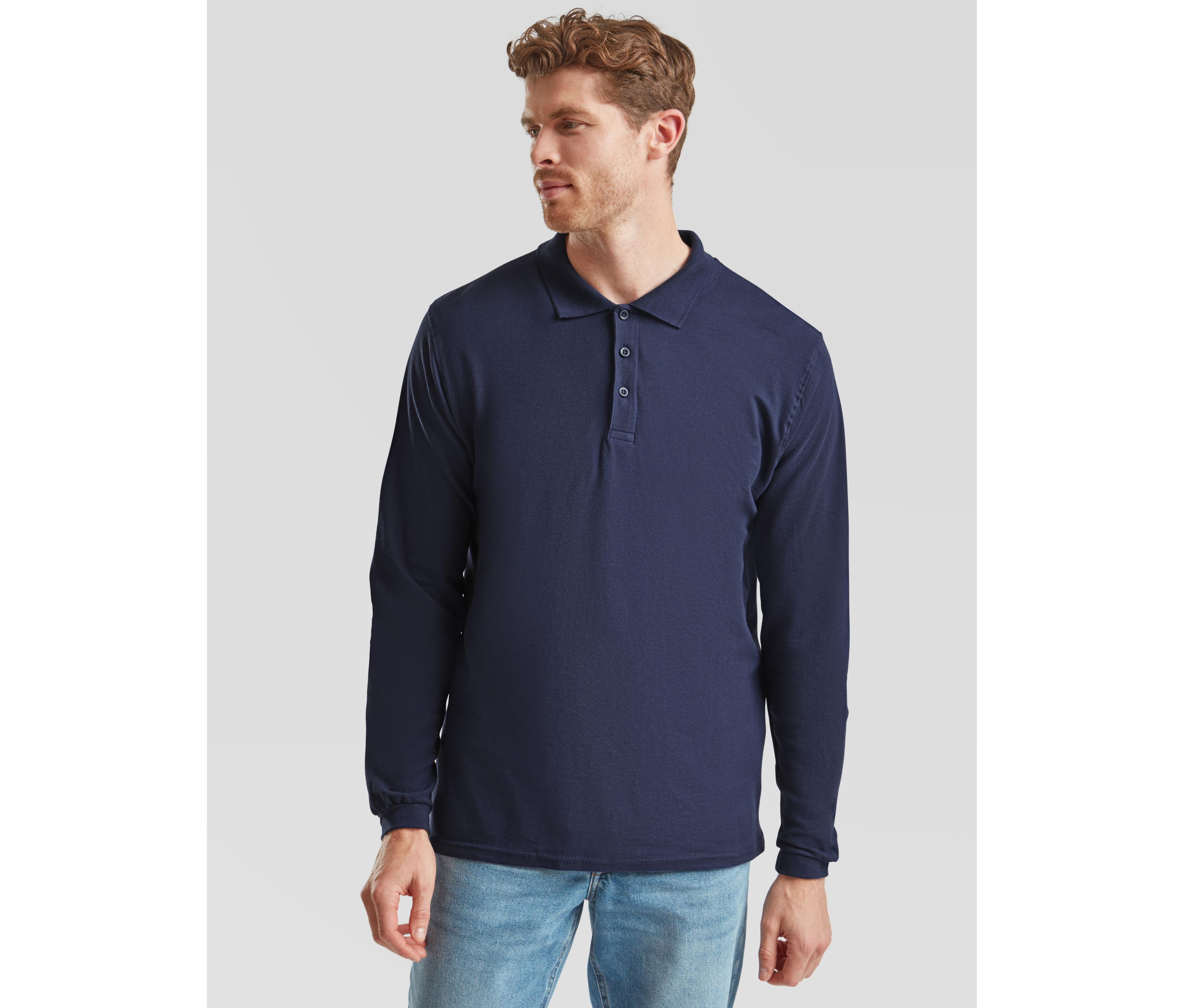 Polo manches longues