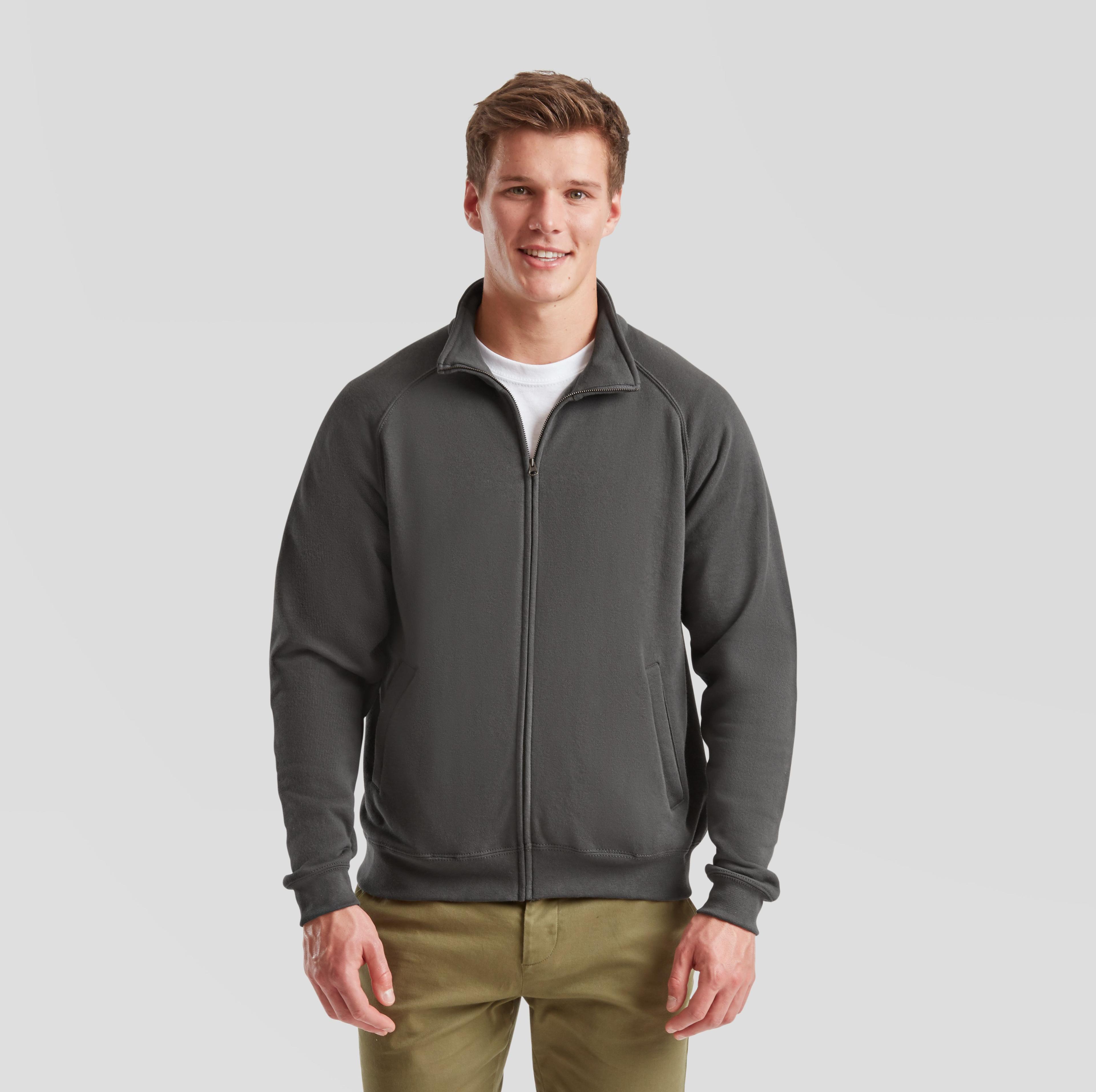 Sweat grand zip homme