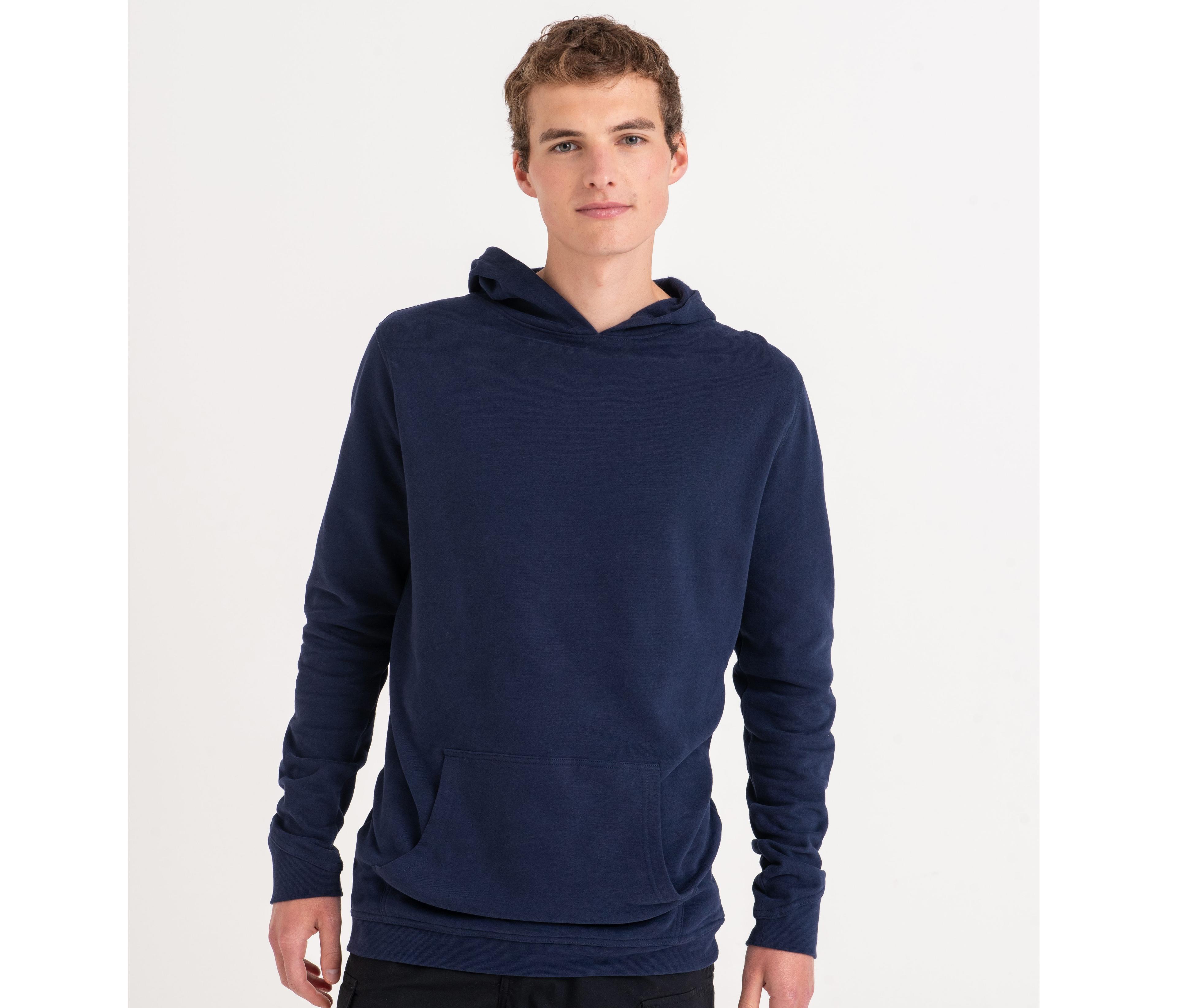 Sweat capuche en coton organique