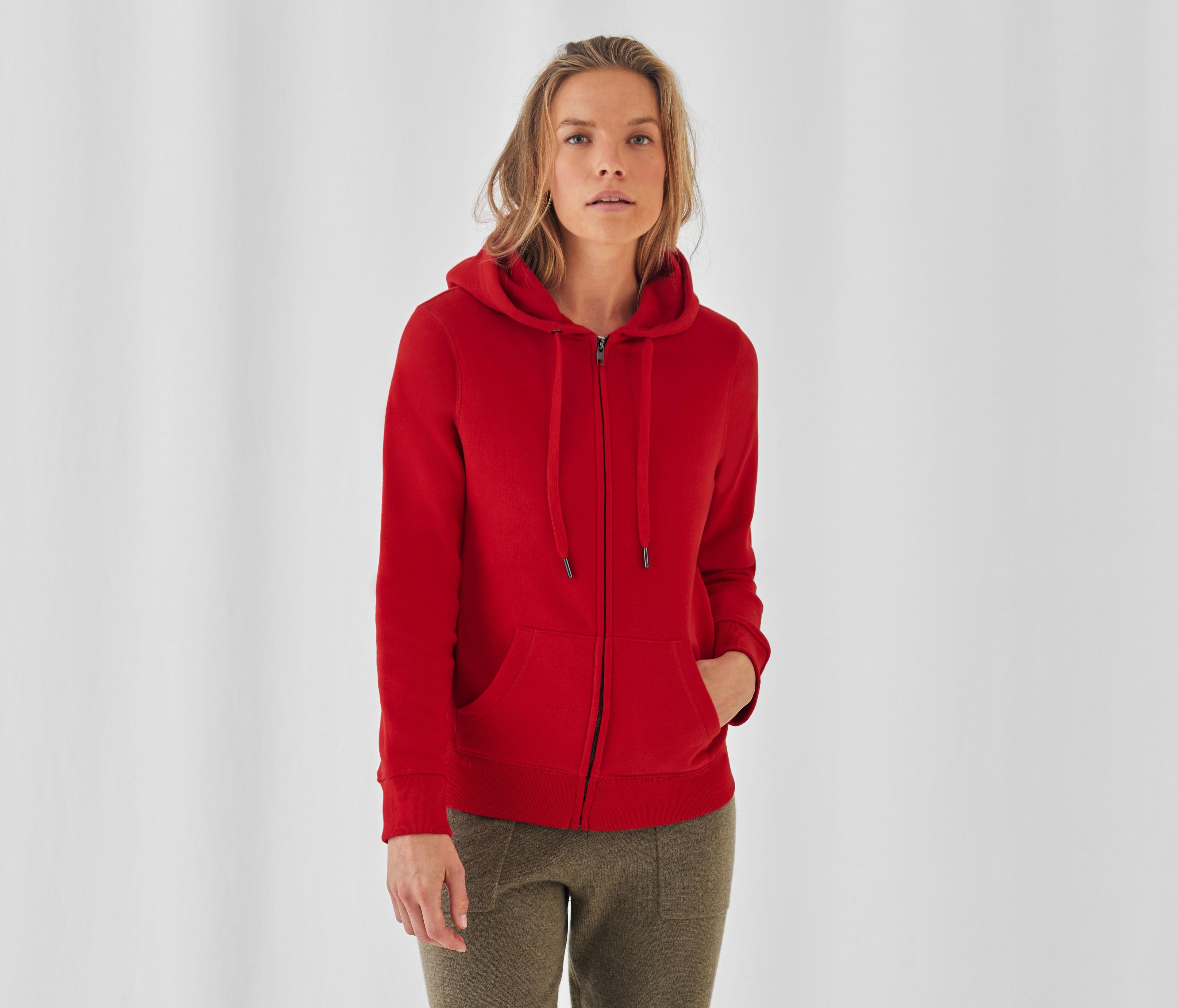 Sweat capuche zippé QUEEN