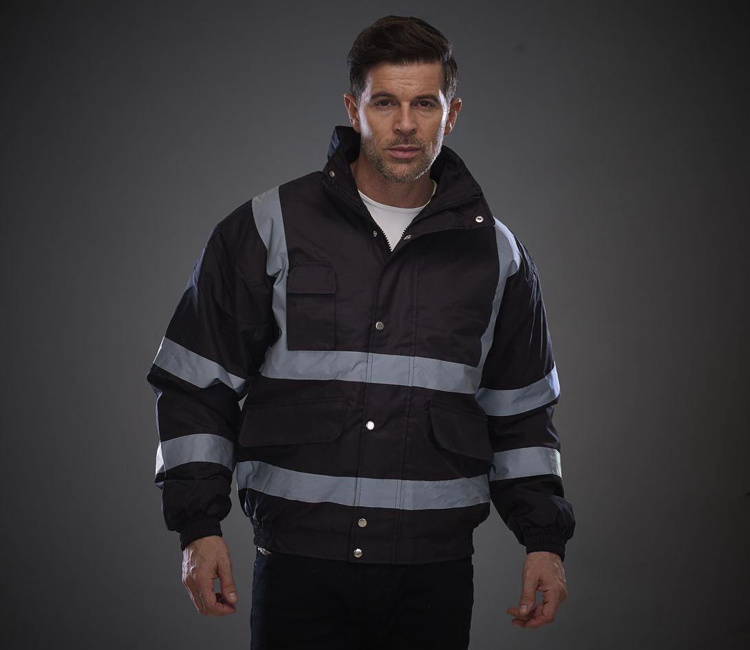 Veste bomber haute visibilité