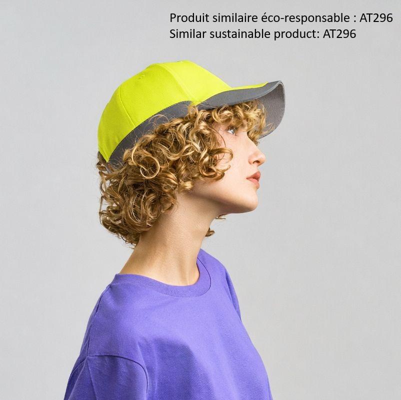 Casquette 5 pans haute visibilté
