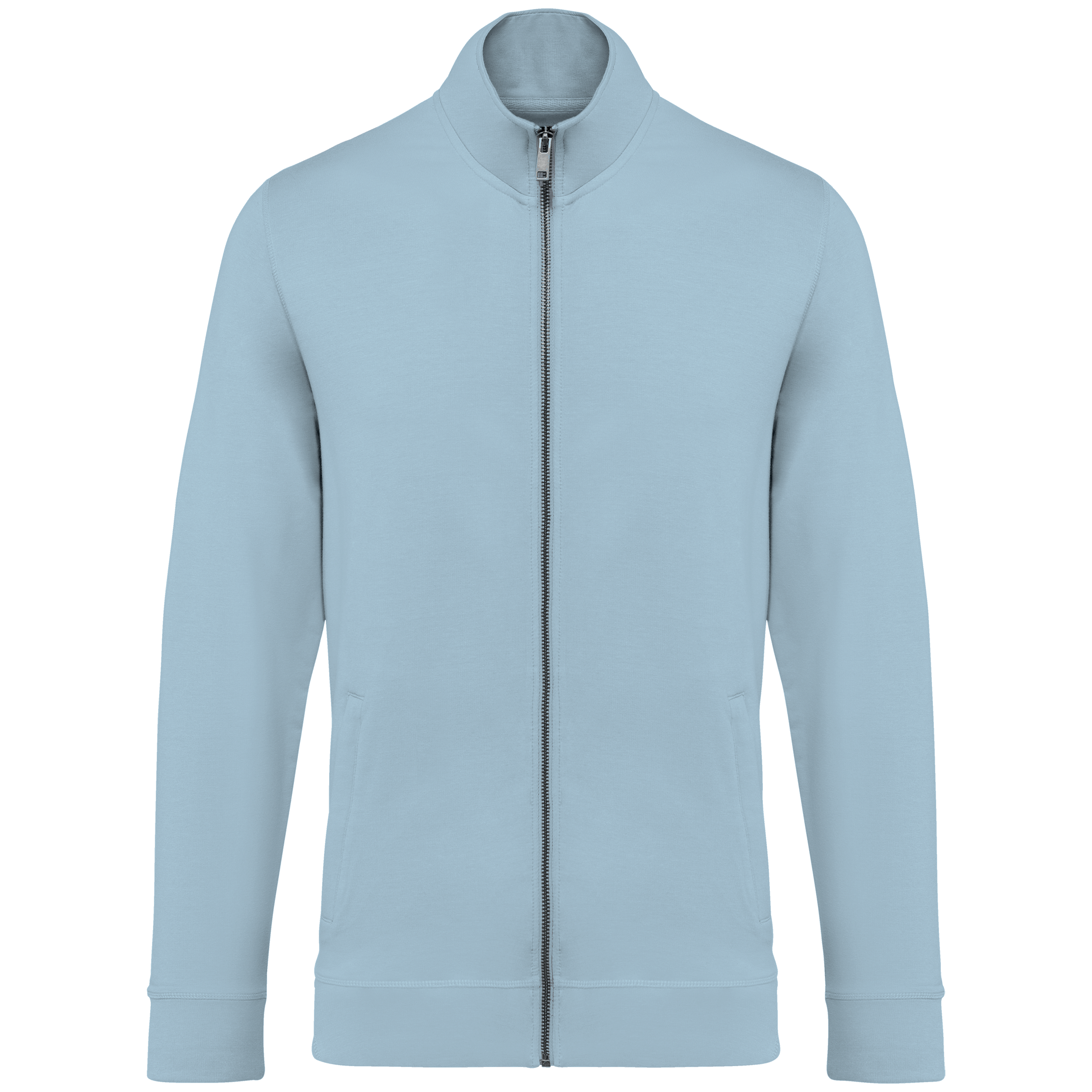 Sweat-shirt écoresponsable zippé en modal homme