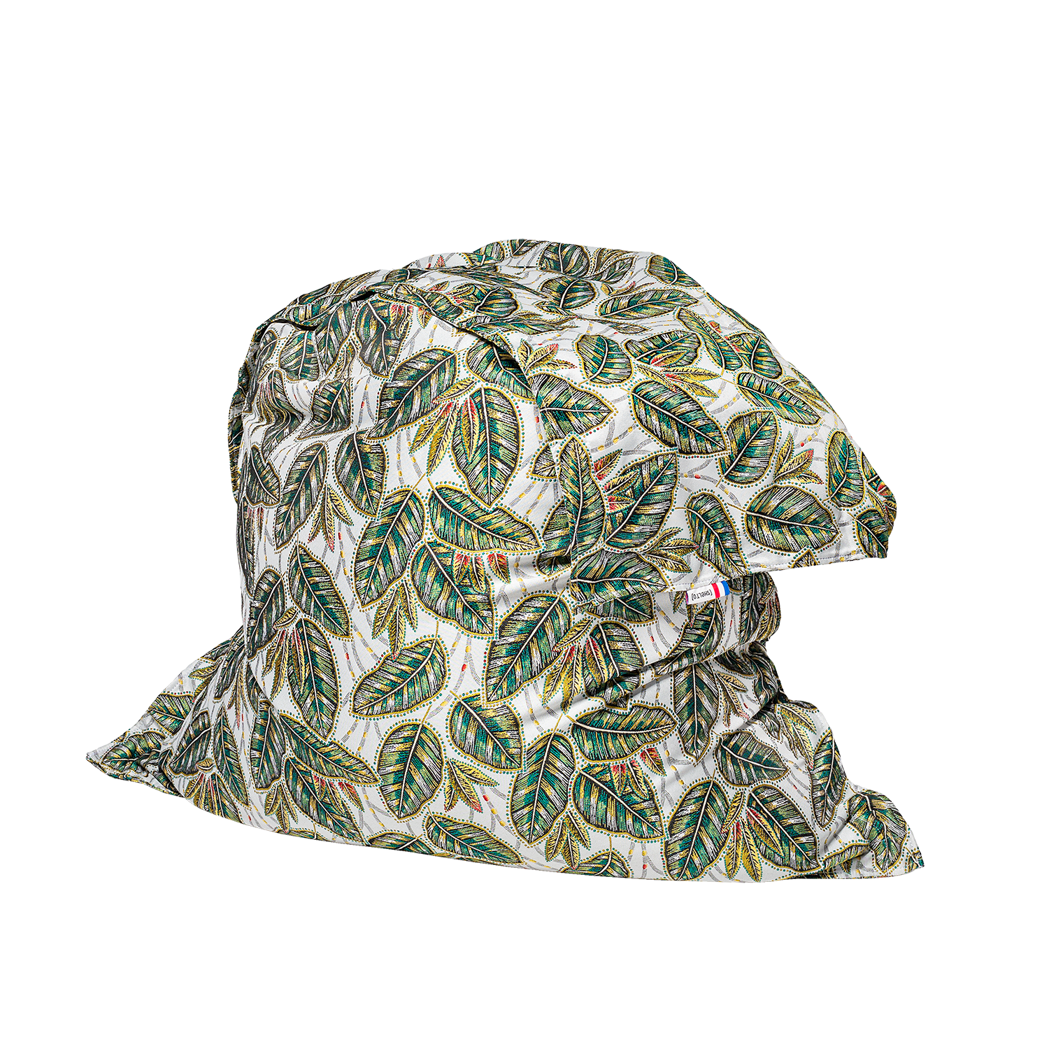 Pouf sceno tissé