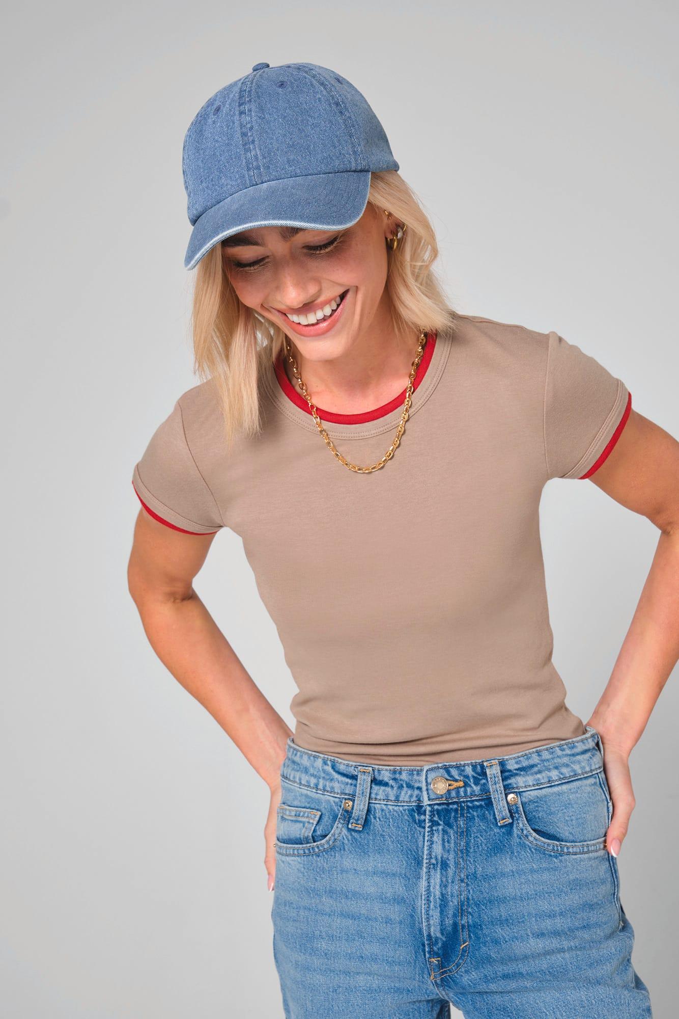 Casquette denim