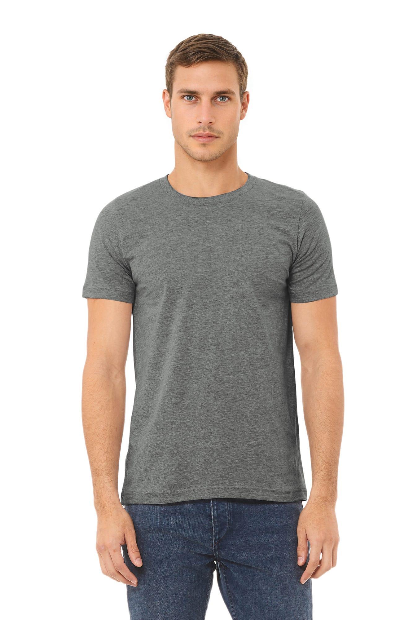 T-shirt homme col rond Heather