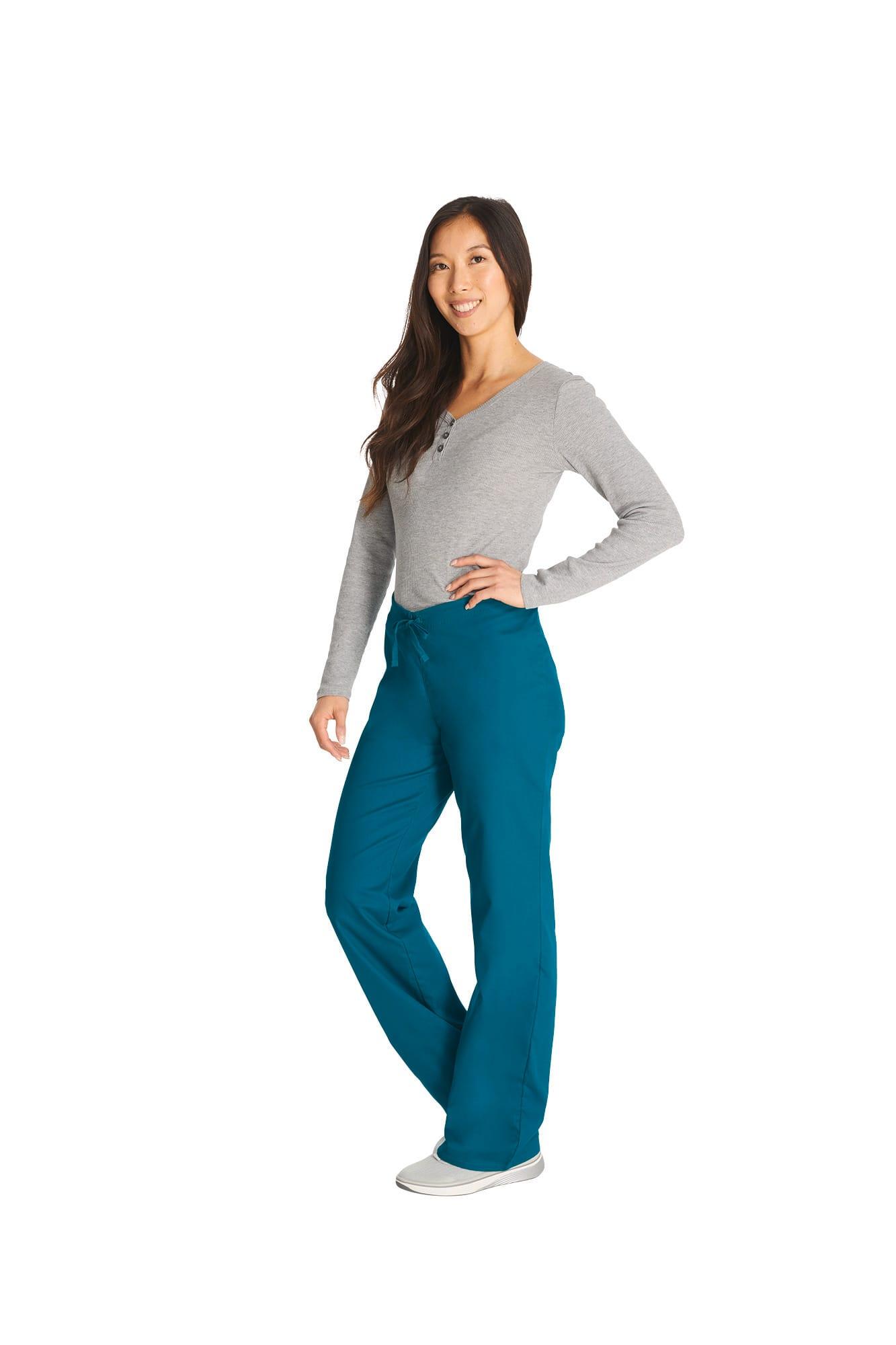 Pantalon à cordon de serrage à taille standard unisexe