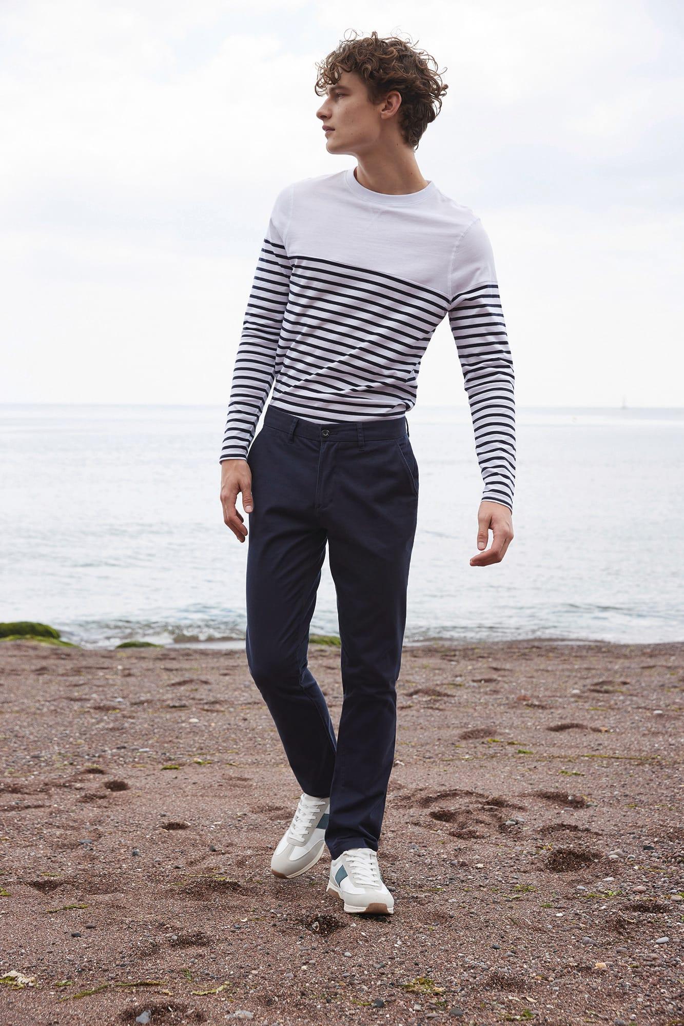 Pantalon Chino Stretch Homme