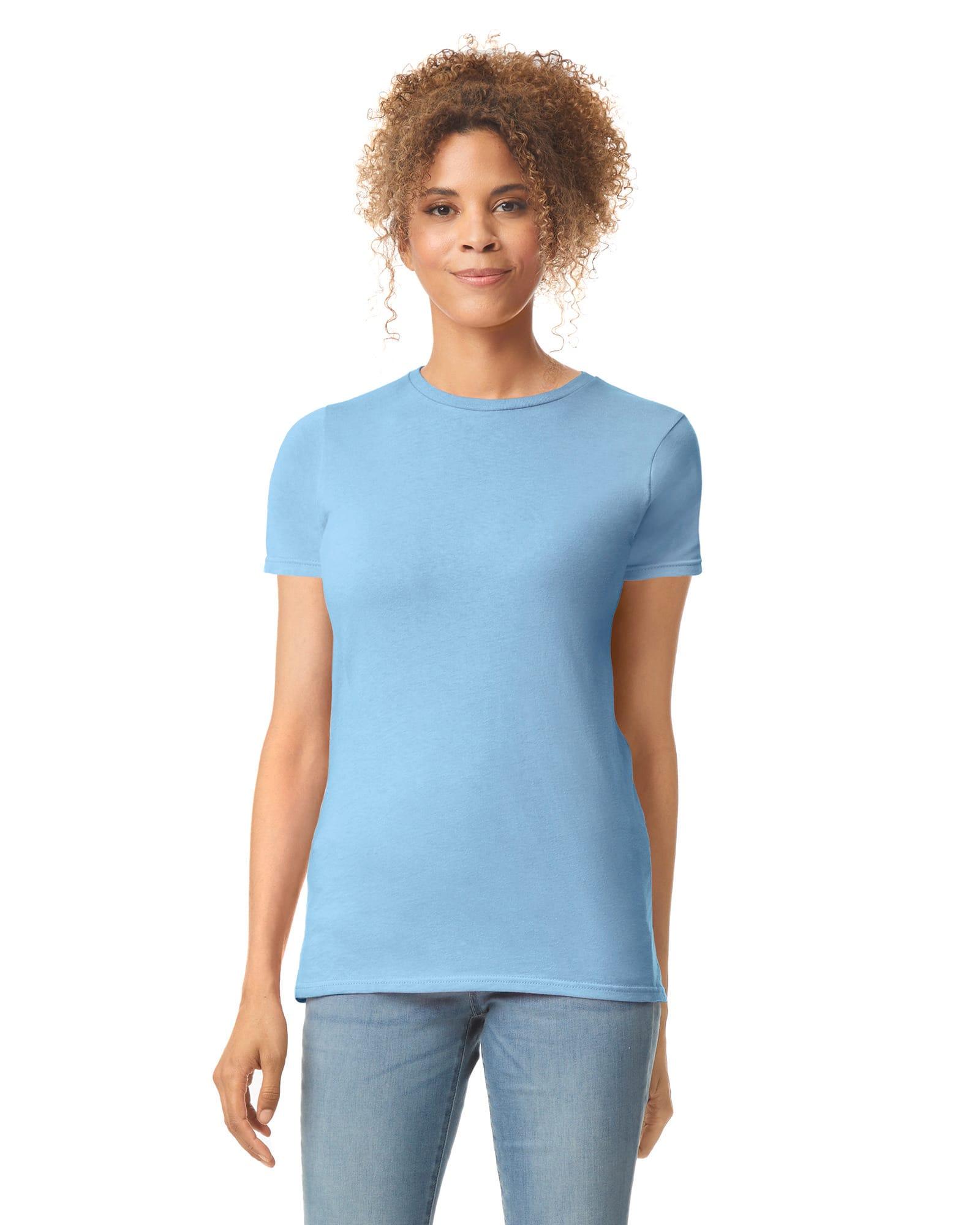T-shirt femme col rond Softstyle