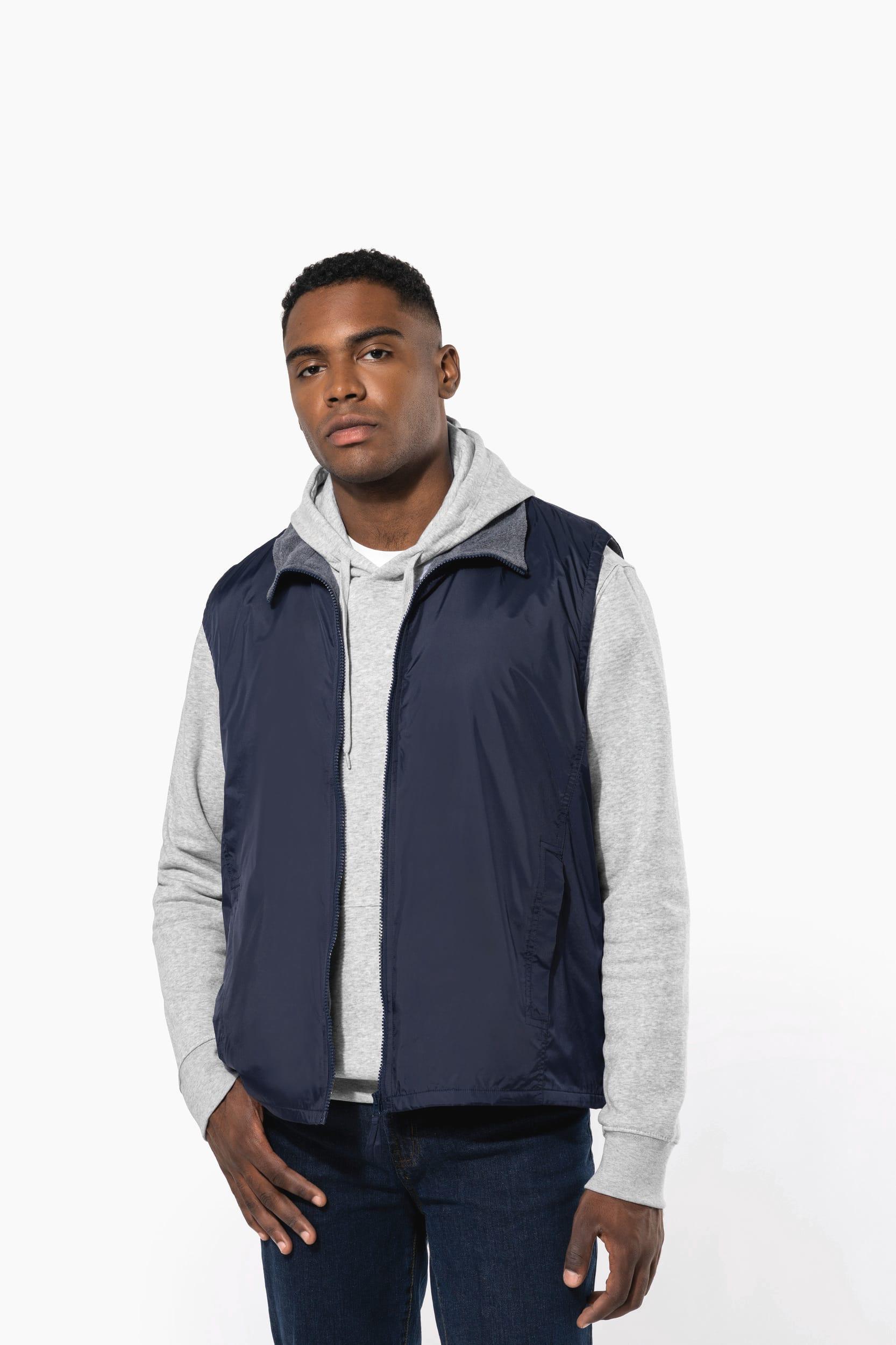 Bodywarmer doublé polaire unisexe