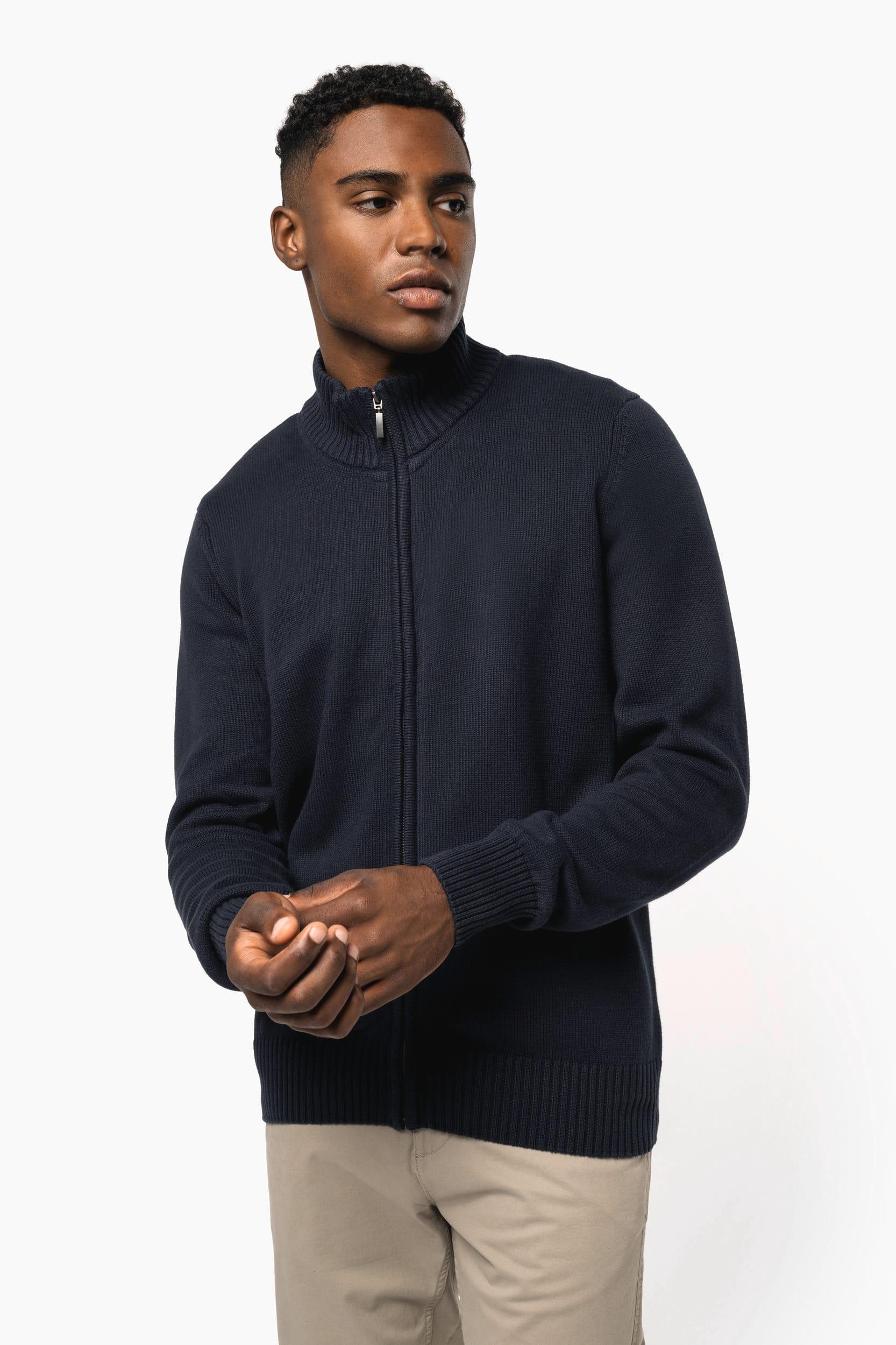 Cardigan zippé