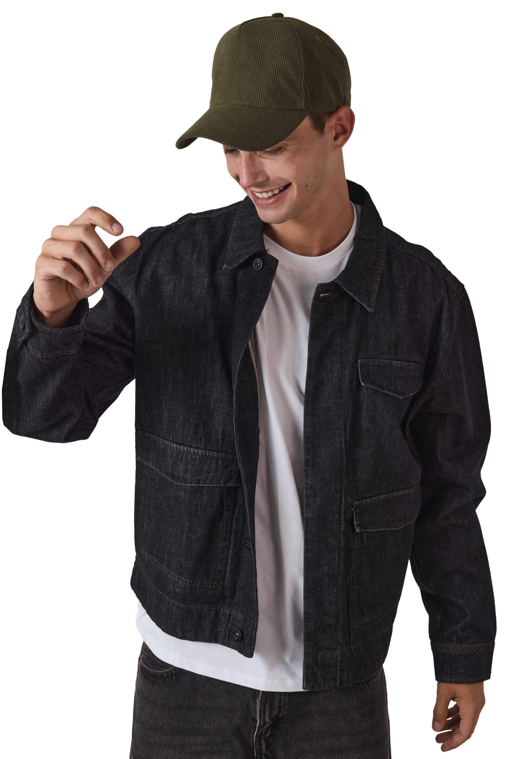 Casquette 5 panneaux en velours