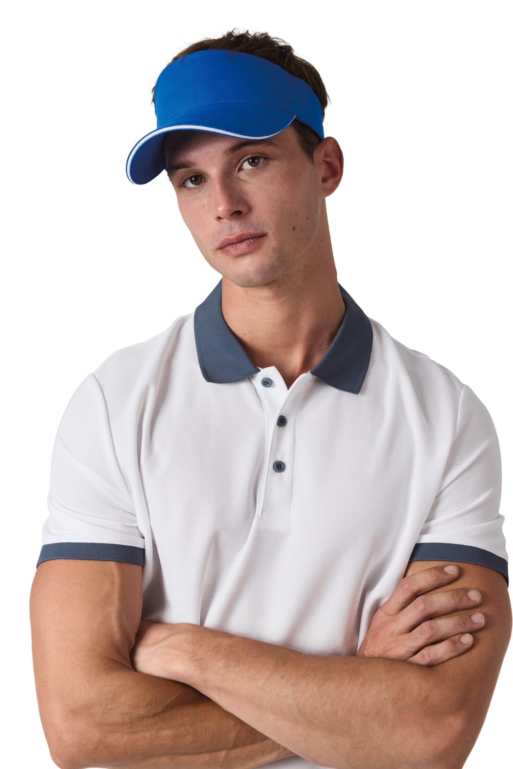 Visière sport en coton