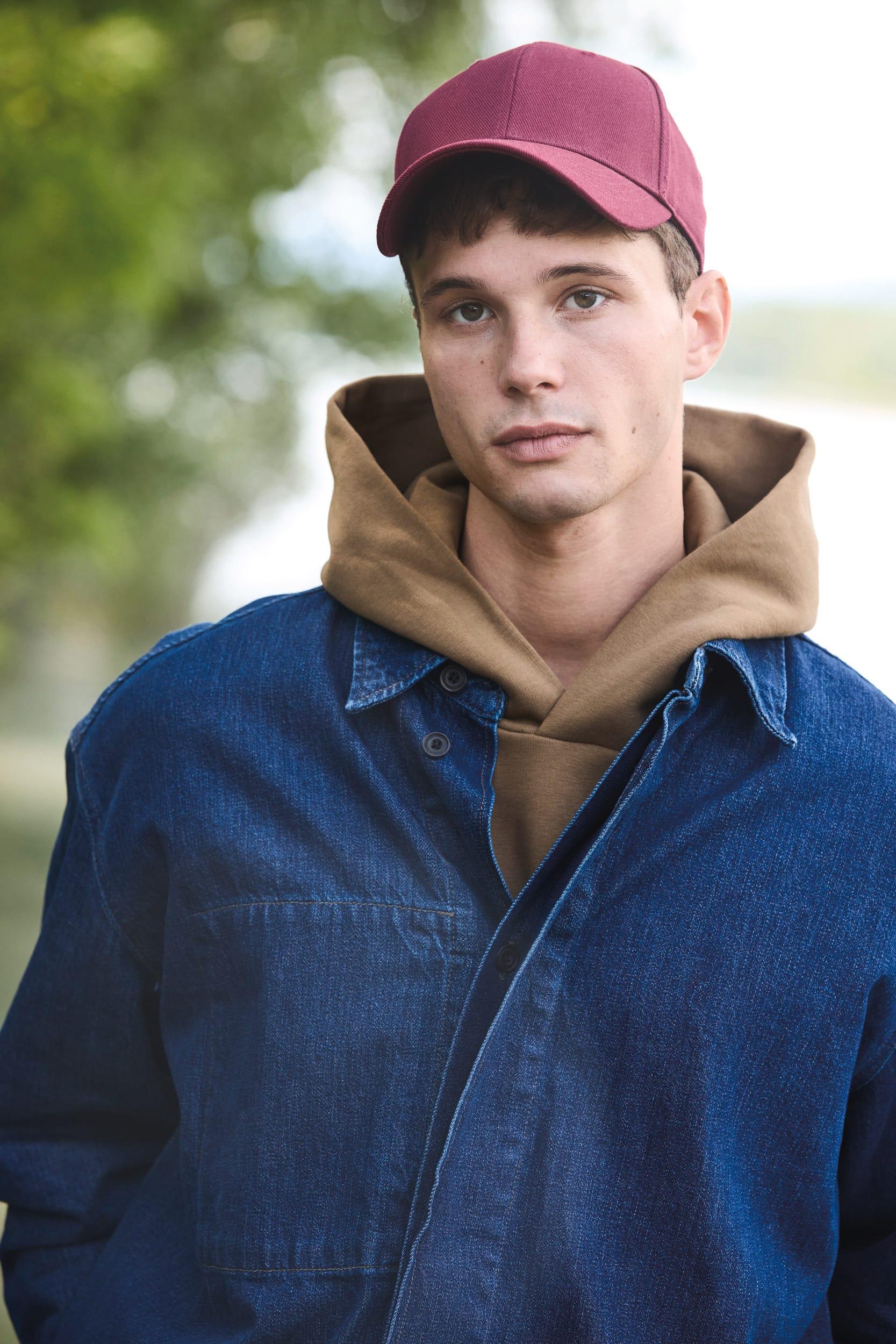 Casquette en coton bio 6 panneaux - K-up Gold Label