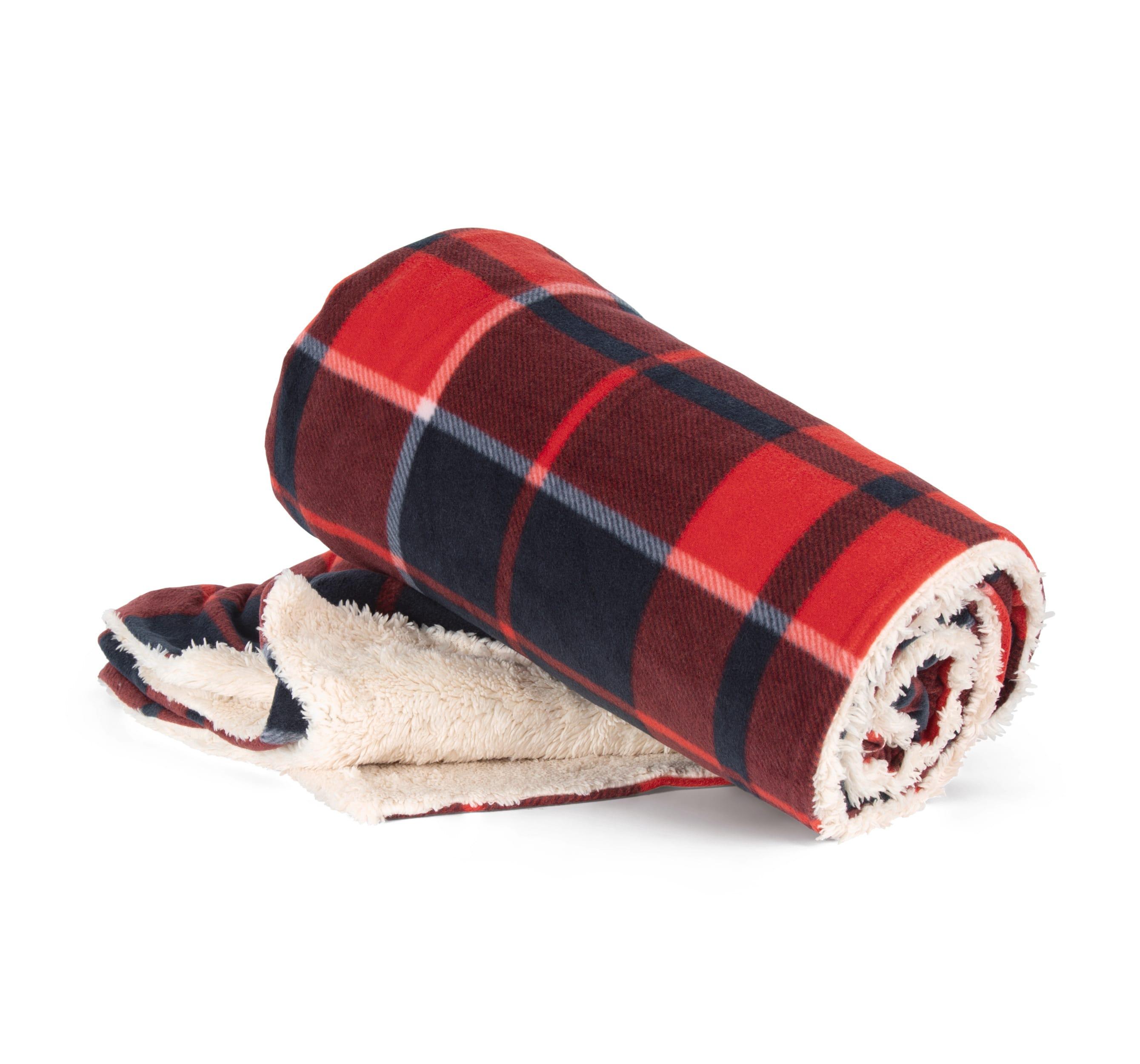 Plaid sherpa