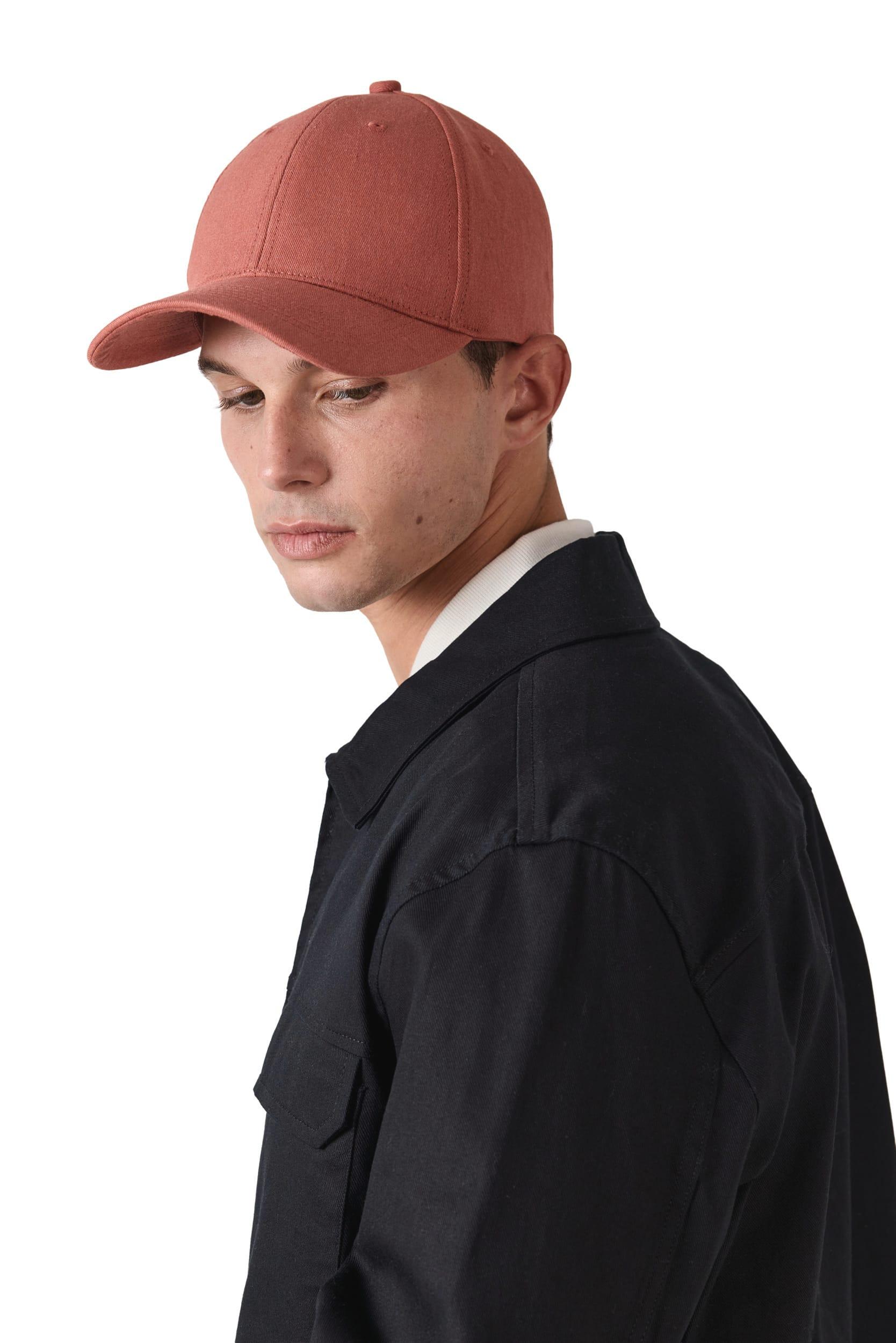 Casquette 6 panneaux en coton recyclé