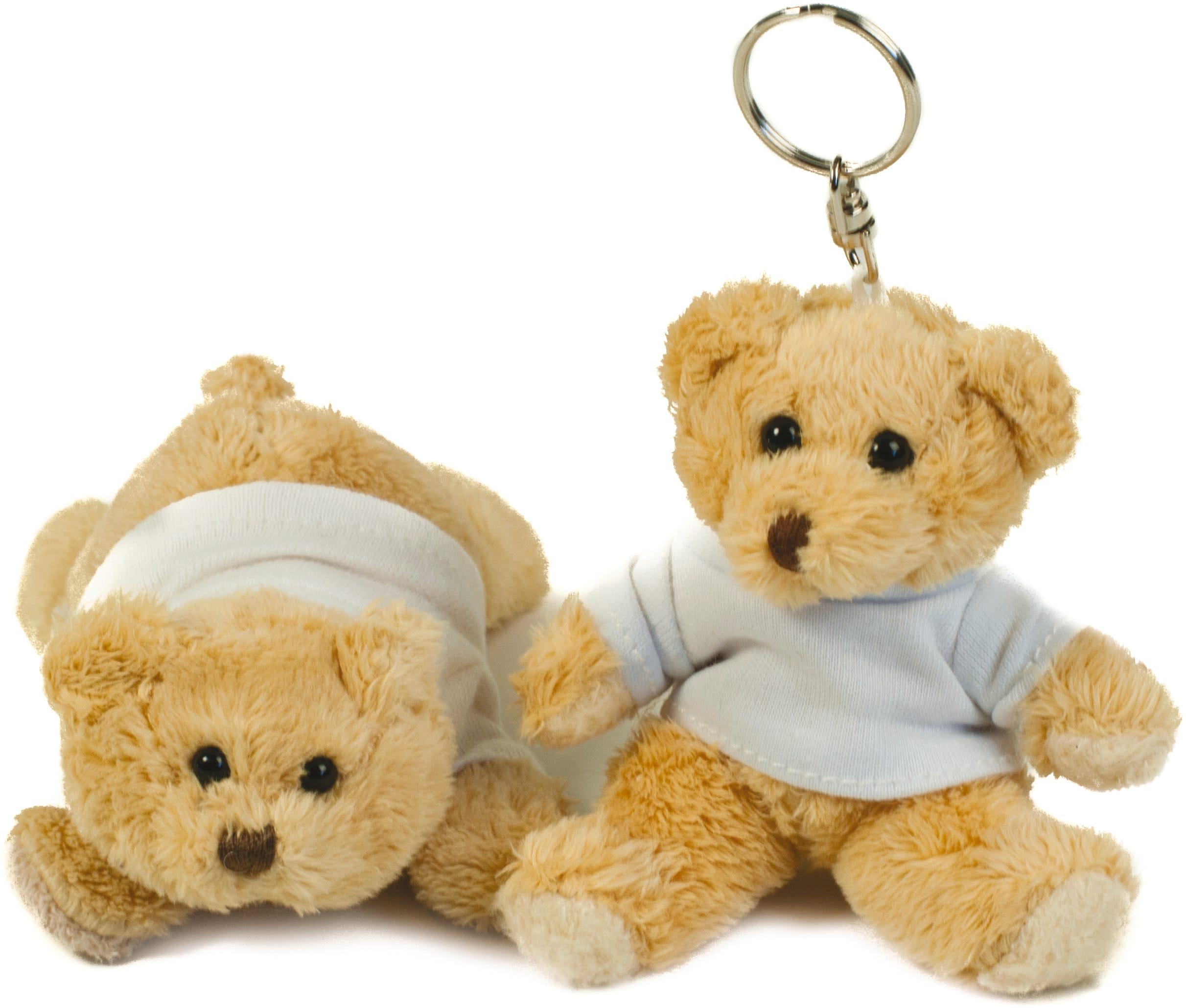 Porte-clé peluche ours Binx