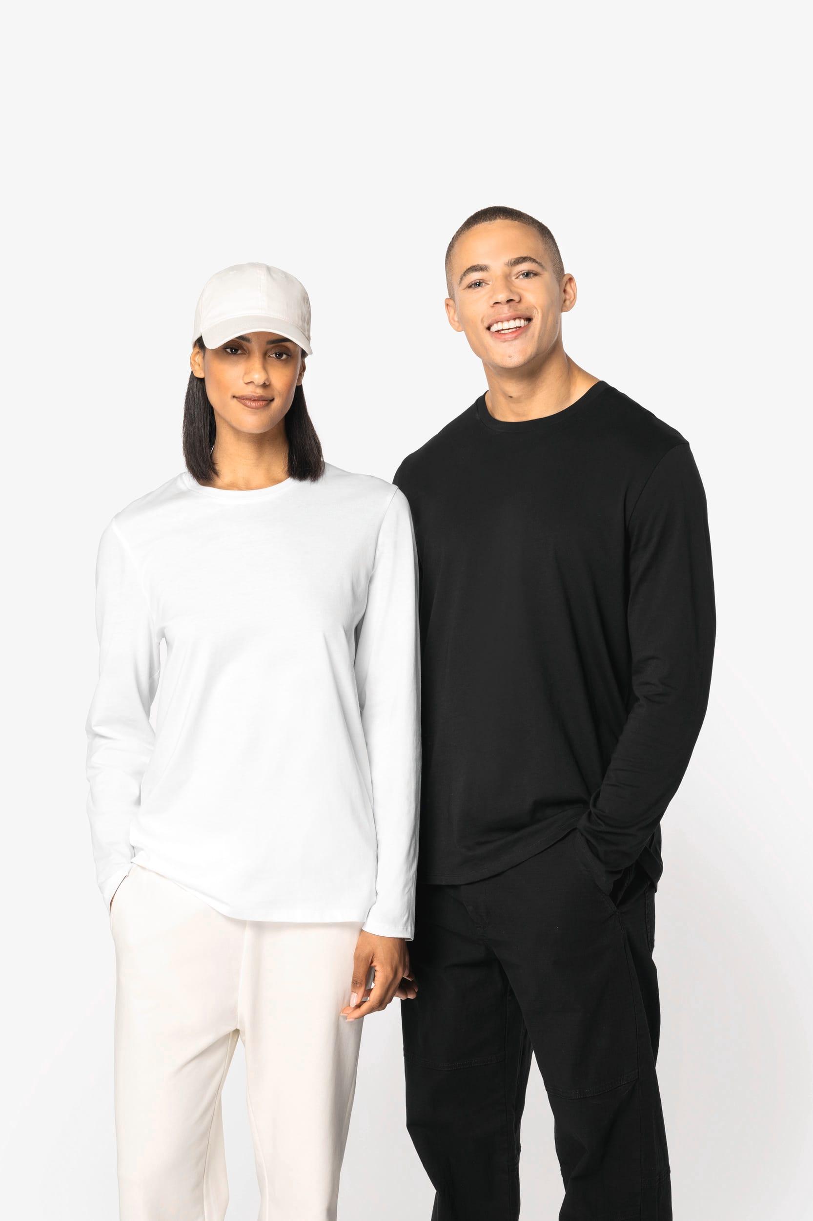 T-shirt écoresponsable manches longues unisexe