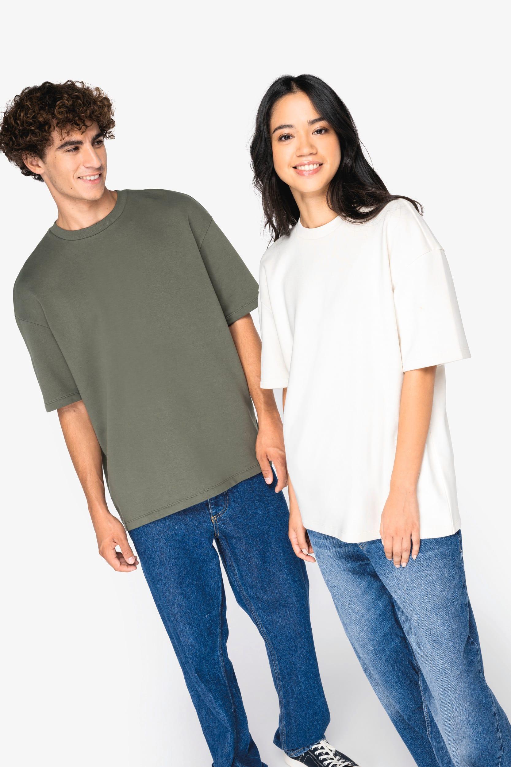T-shirt écoresponsable oversize French Terry unisexe
