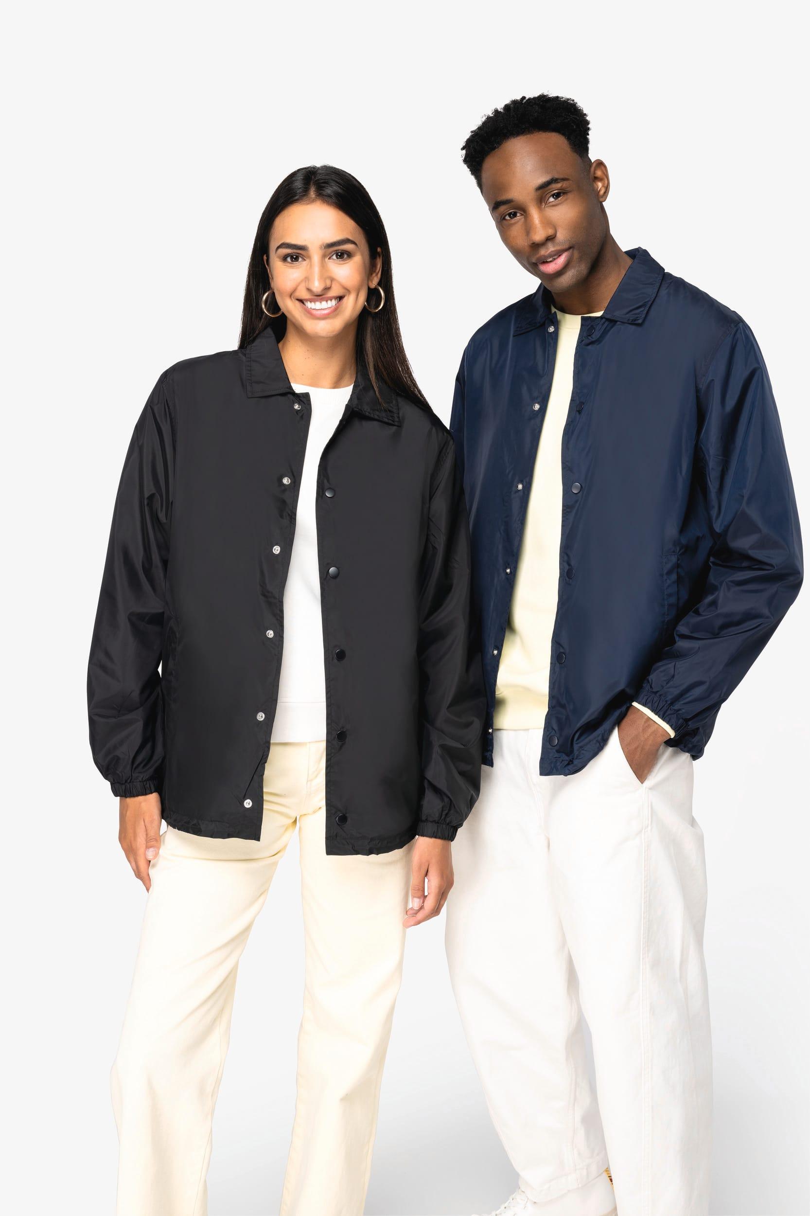 Veste écoresponsable coupe-vent unisexe