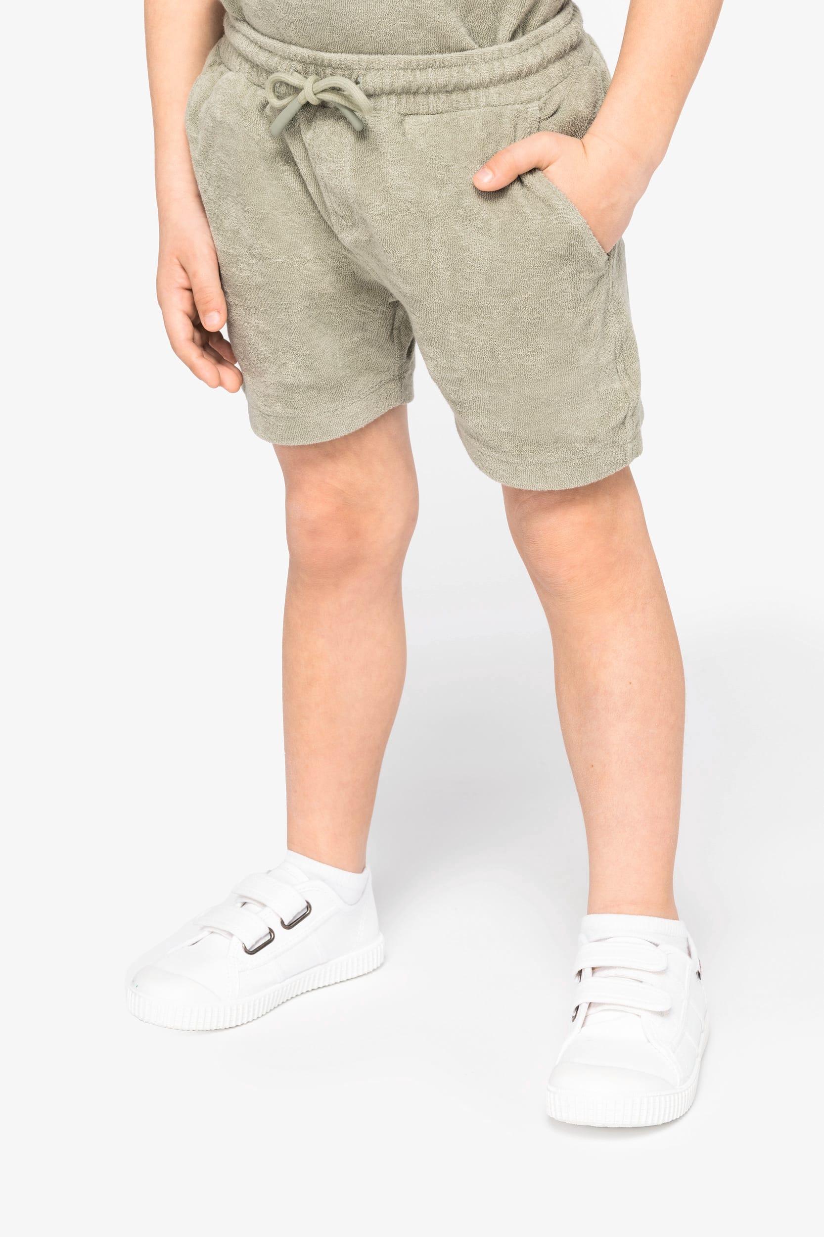 Short écoresponsable en éponge garçon
