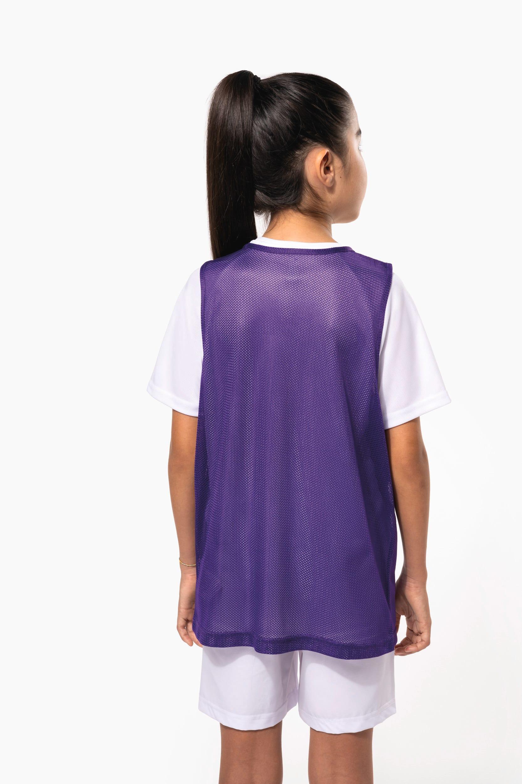 Chasuble en filet léger multisports enfant