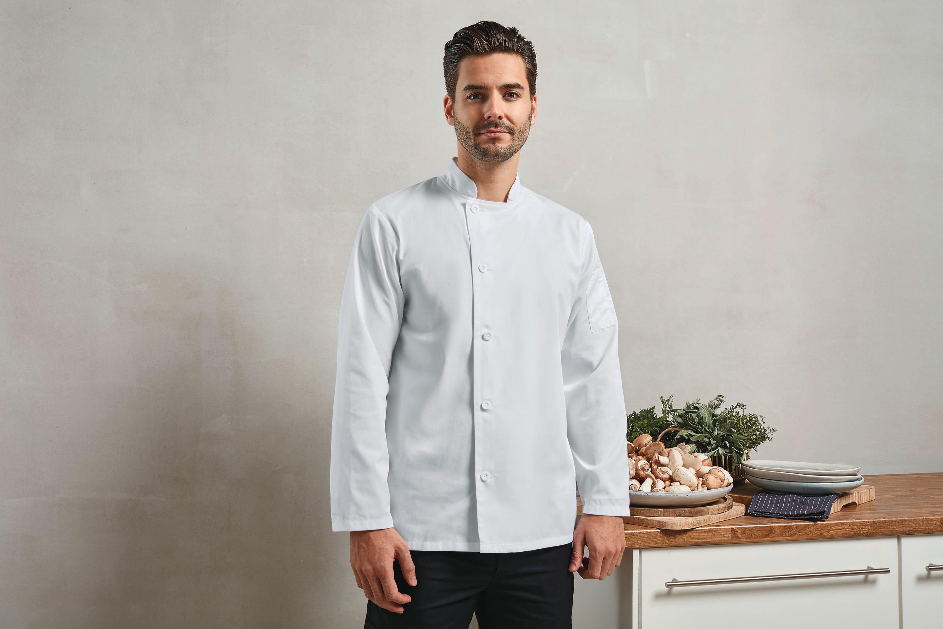 Veste chef cuisinier manches longues "Essential"