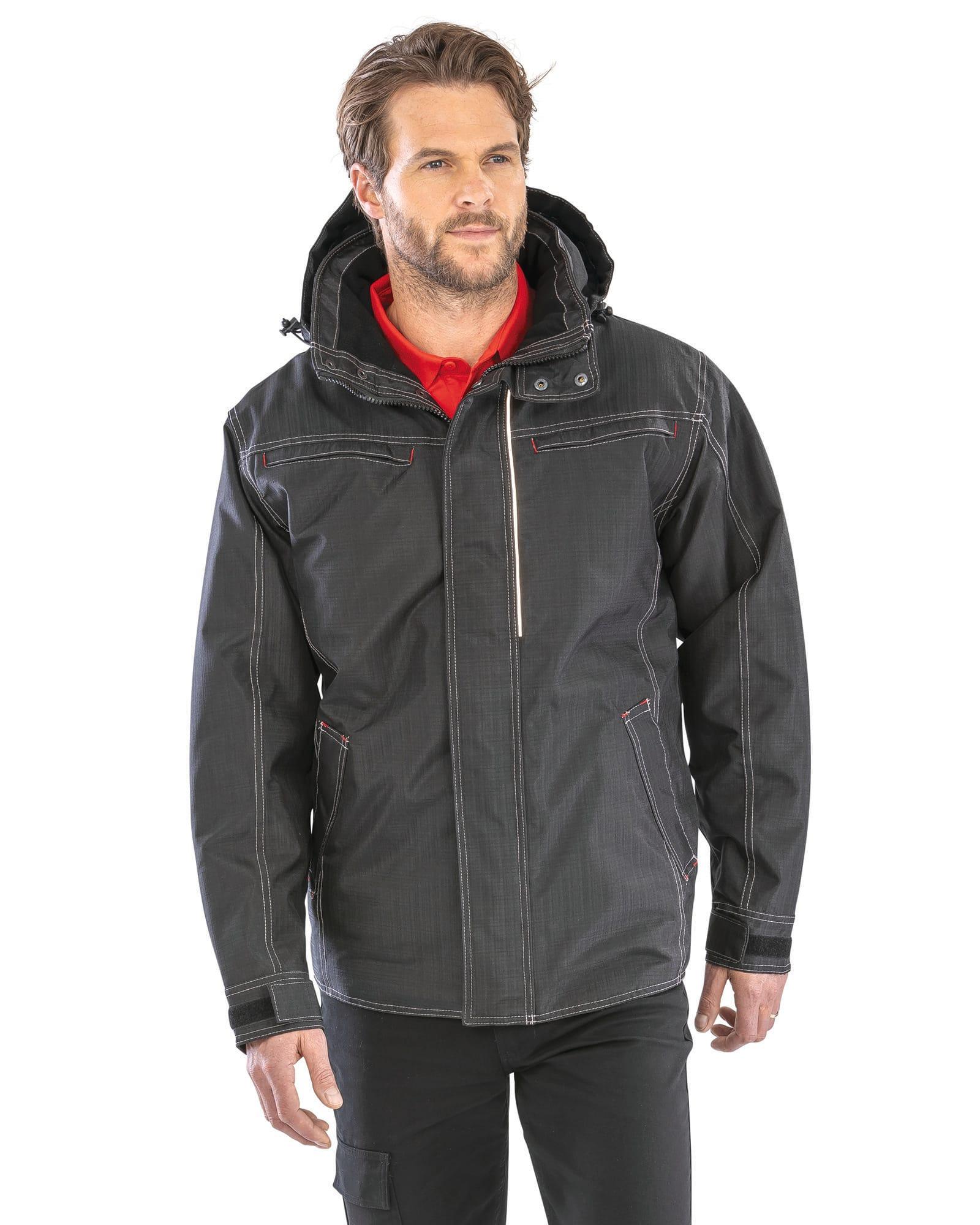 Parka robuste "effet denim"