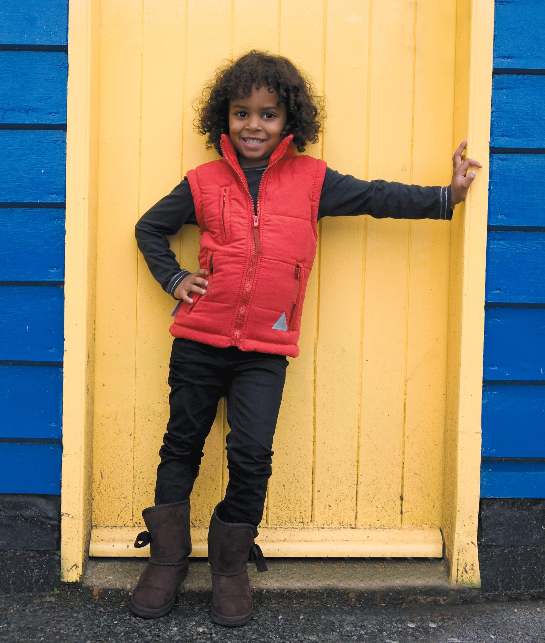 Bodywarmer doublé enfant