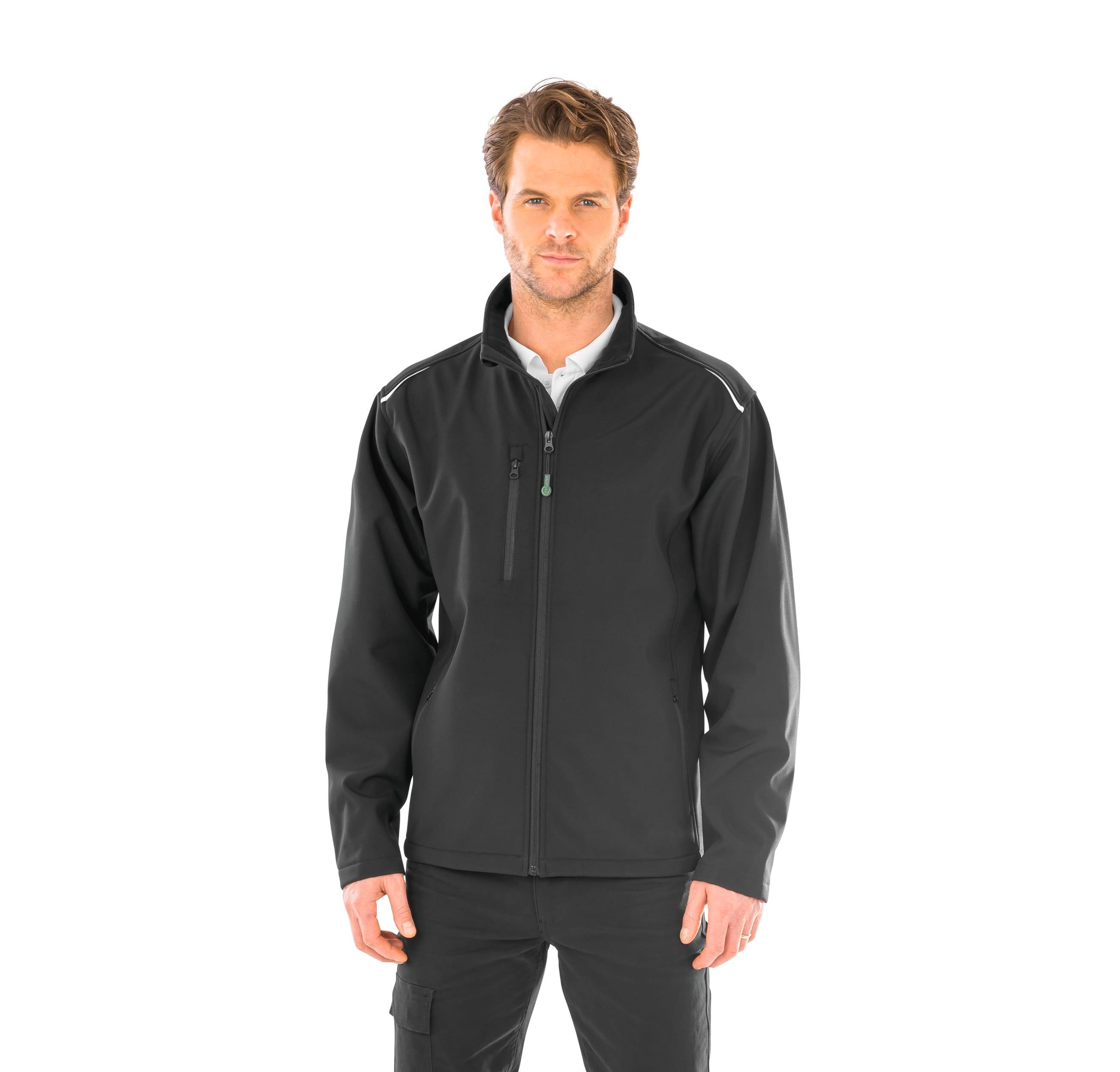 Veste softshell recyclée