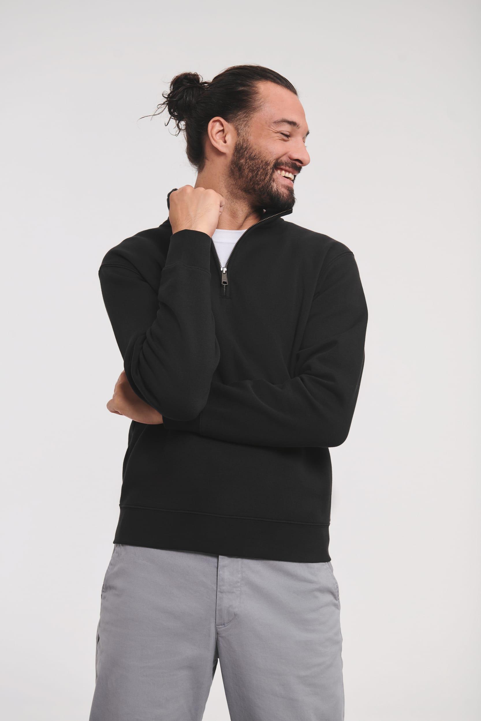 Sweat Col Zippé Authentic