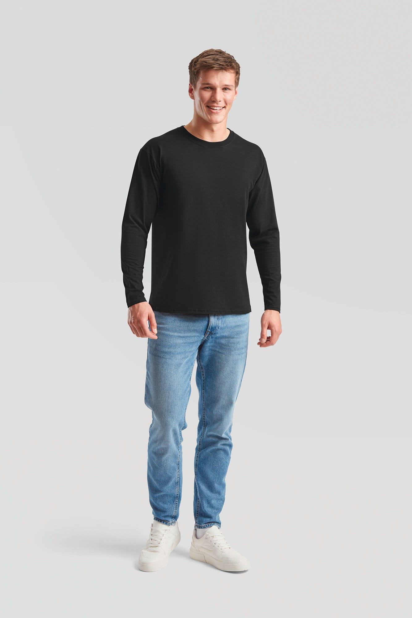 T-shirt homme manches longues Valueweight (61-038-0)