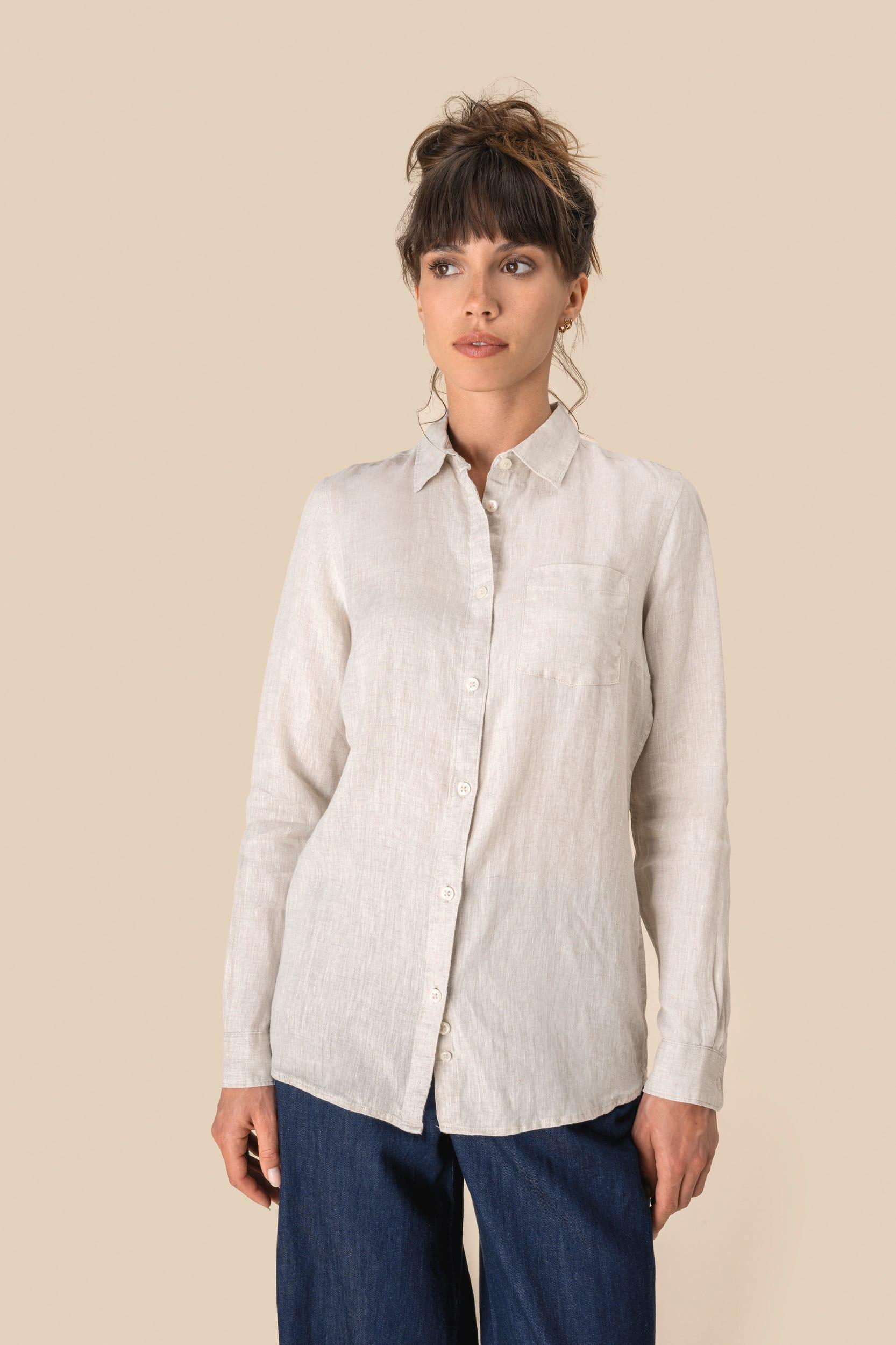 Chemise en lin femme