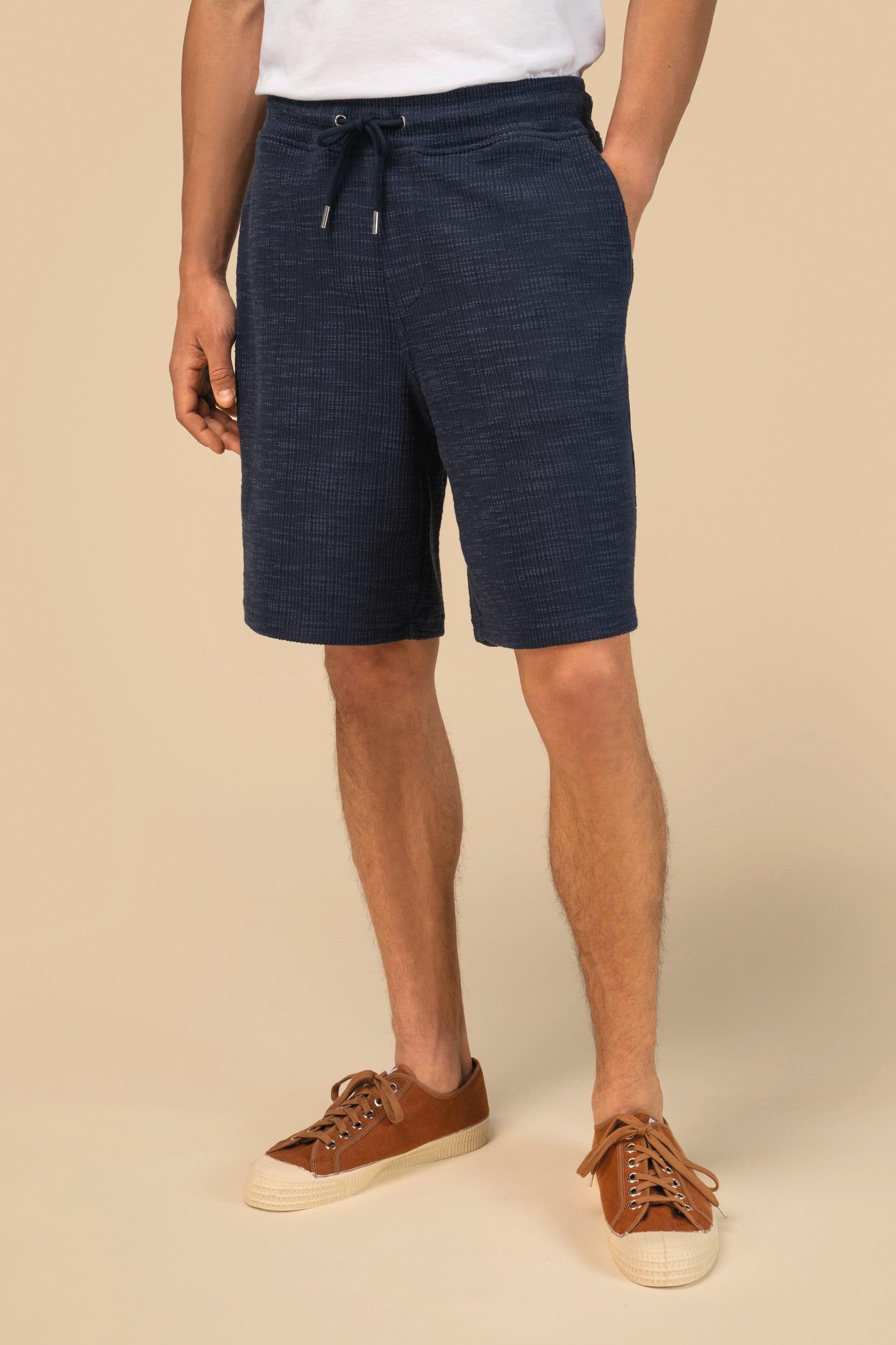 Bermuda texturé homme