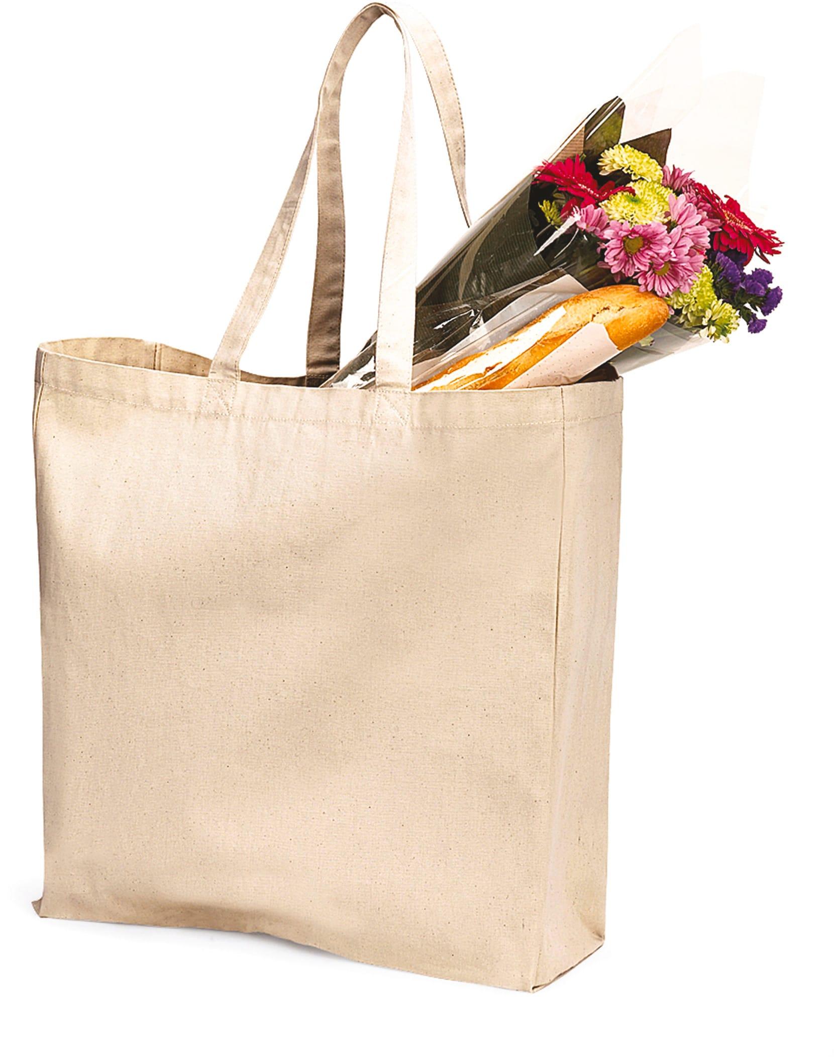 Sac toile coton shopping