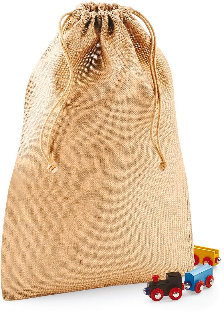 Sac à cordelette en jute
