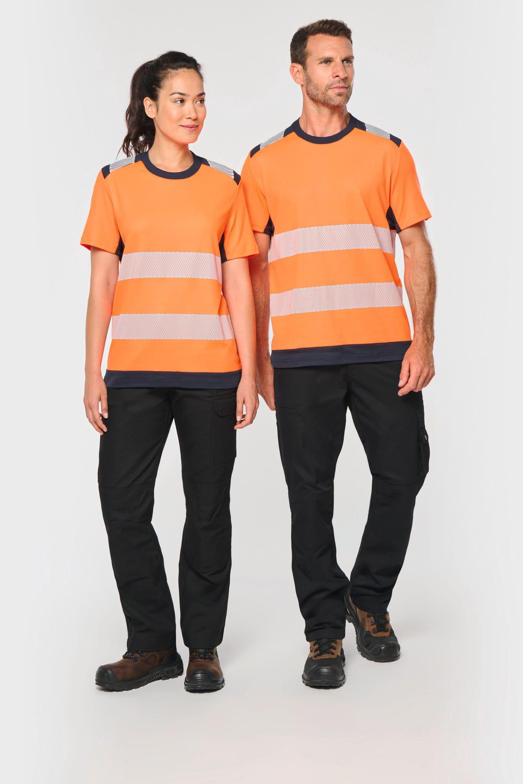 T-shirt de sécurité recyclé manches courtes unisexe