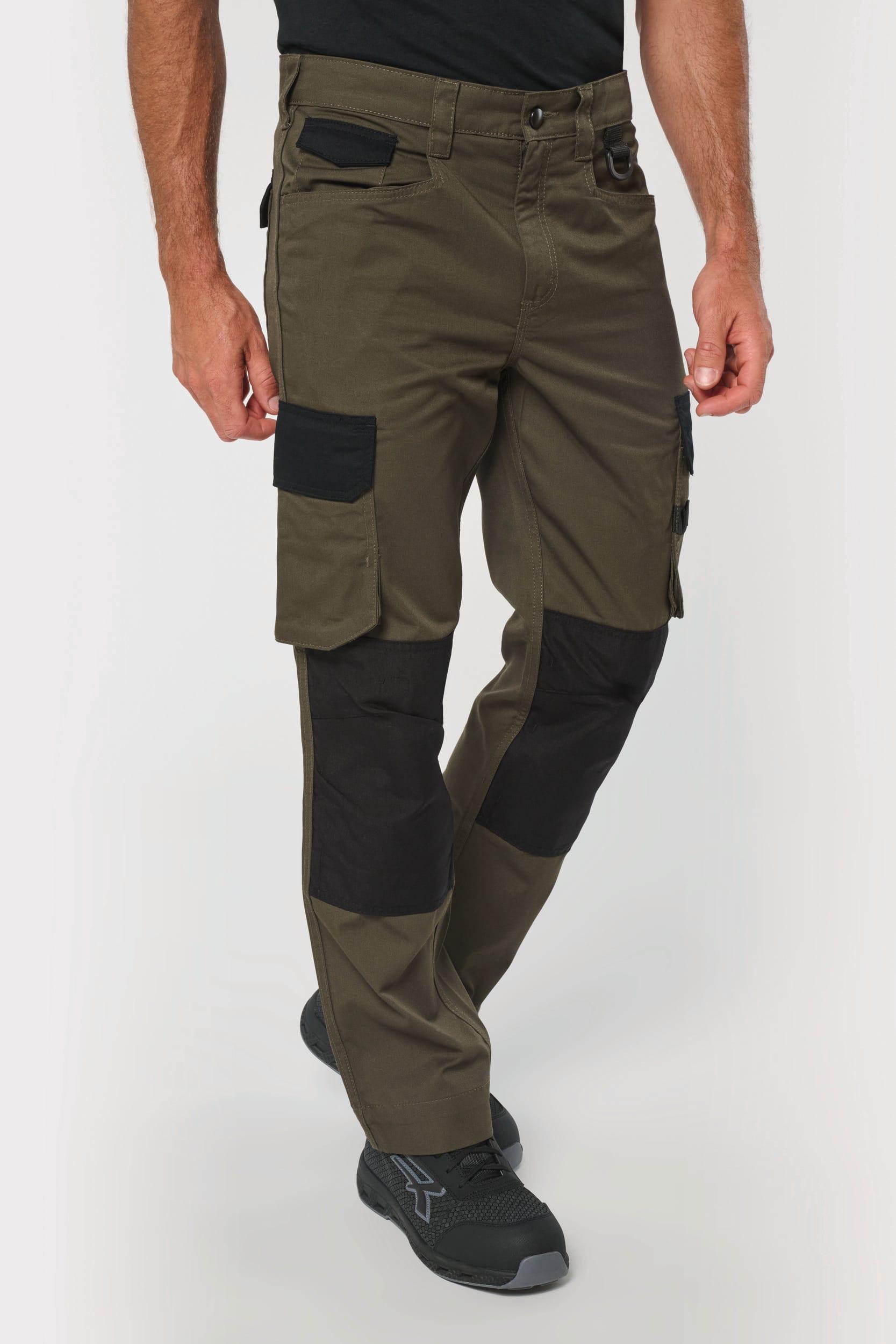 Pantalon de travail bicolore homme
