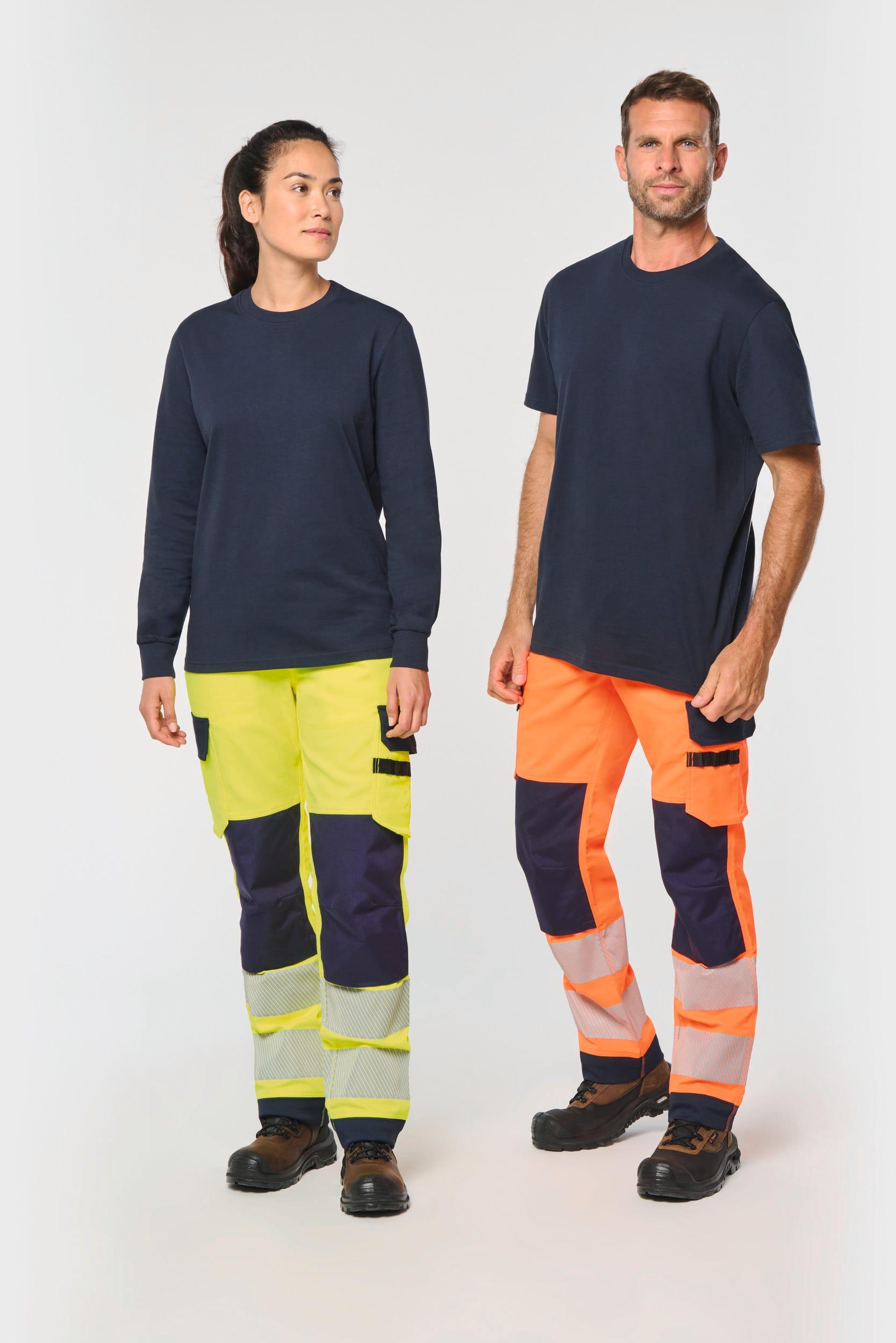 Pantalon de sécurité recyclé multipoches unisexe