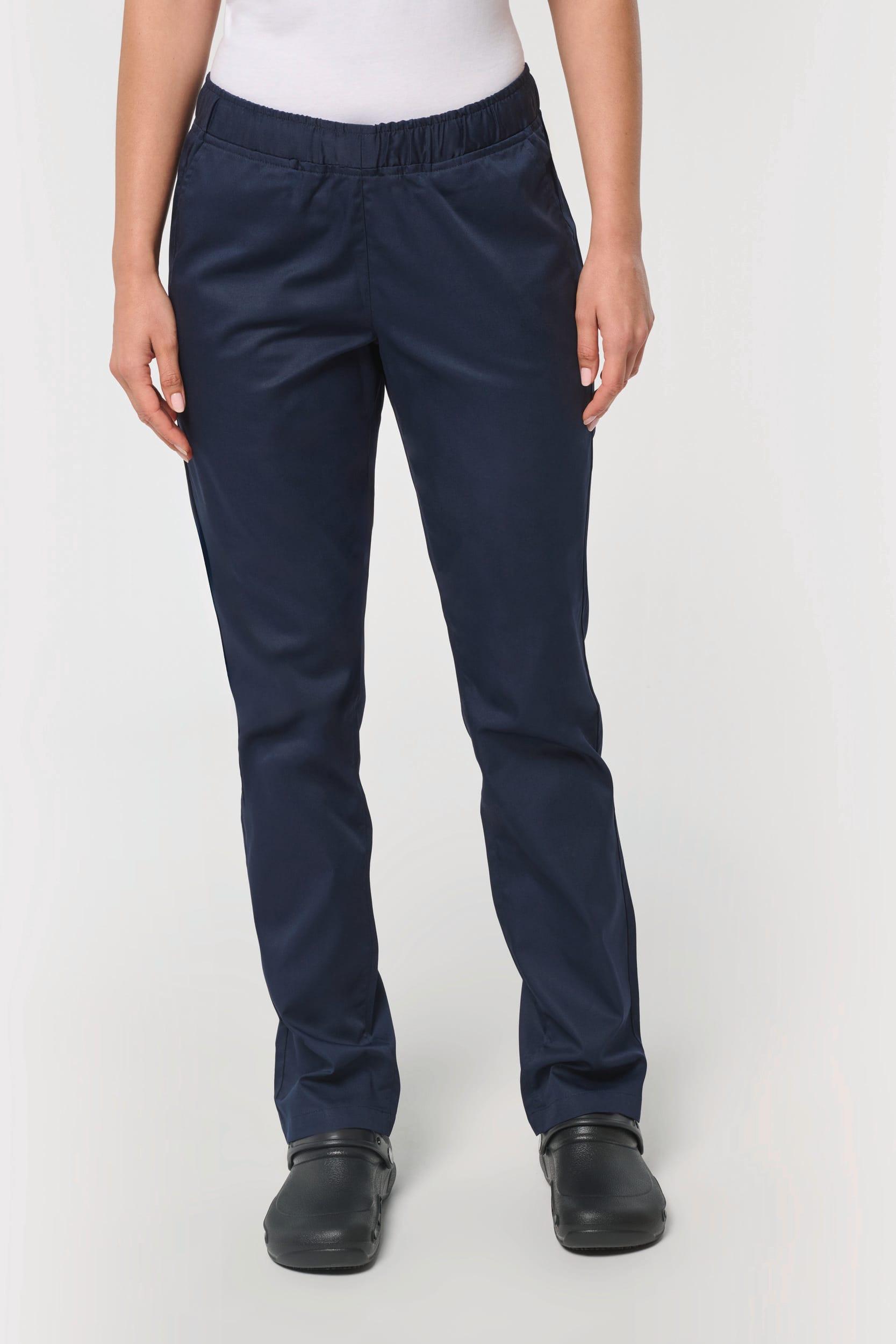 Pantalon polycoton femme