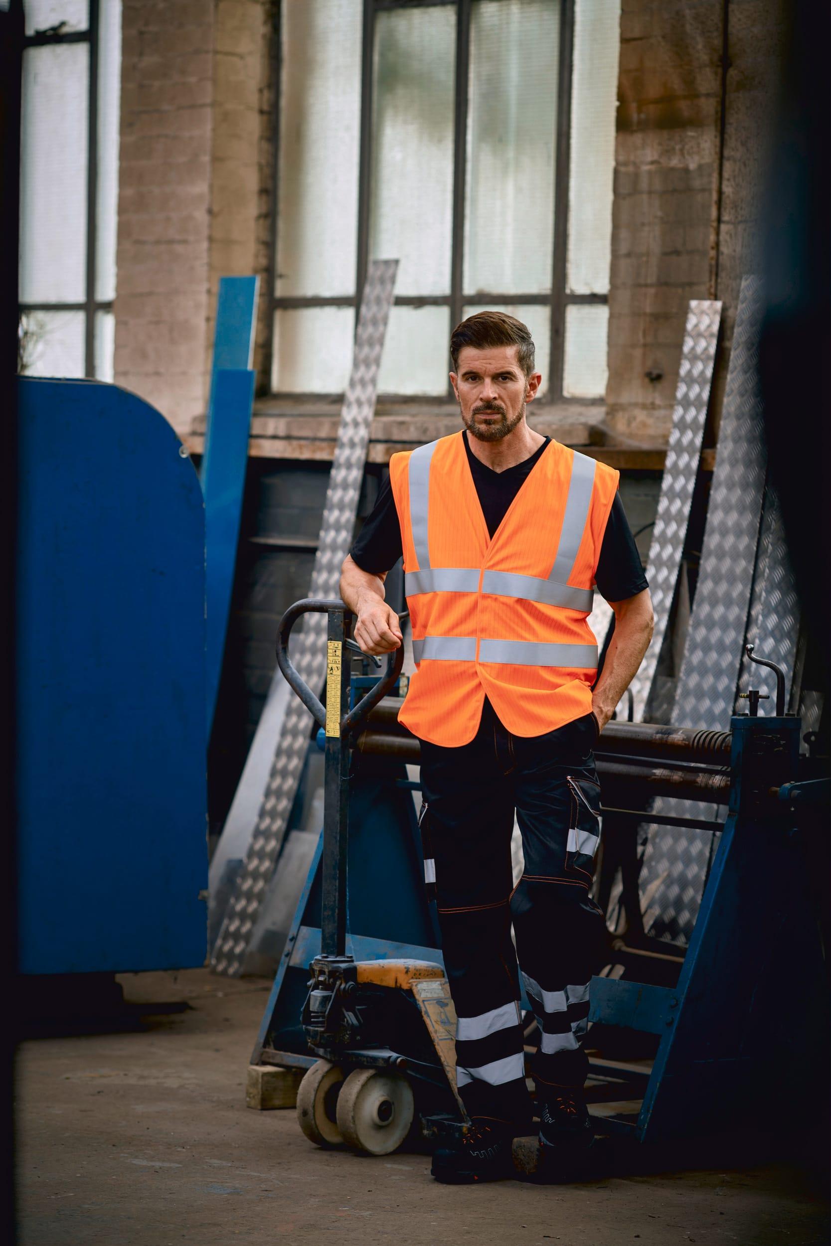 Gilet haute visibilité, LSF (chaleur et flamme) & antistatique