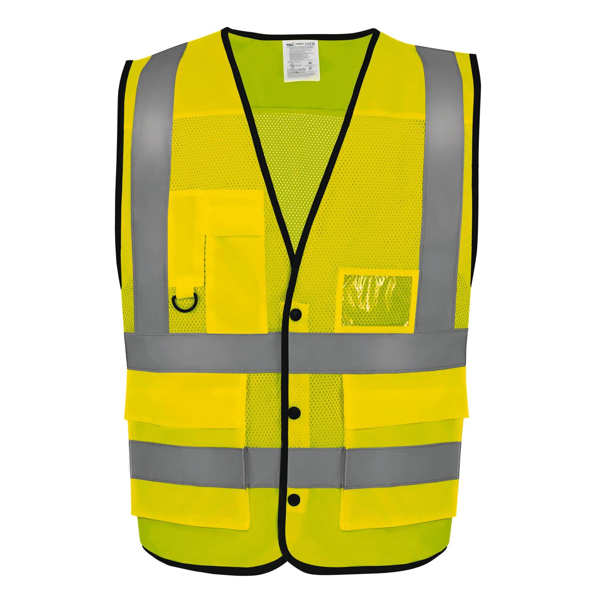 Gilet boutonné haute visibilité Eco Superior