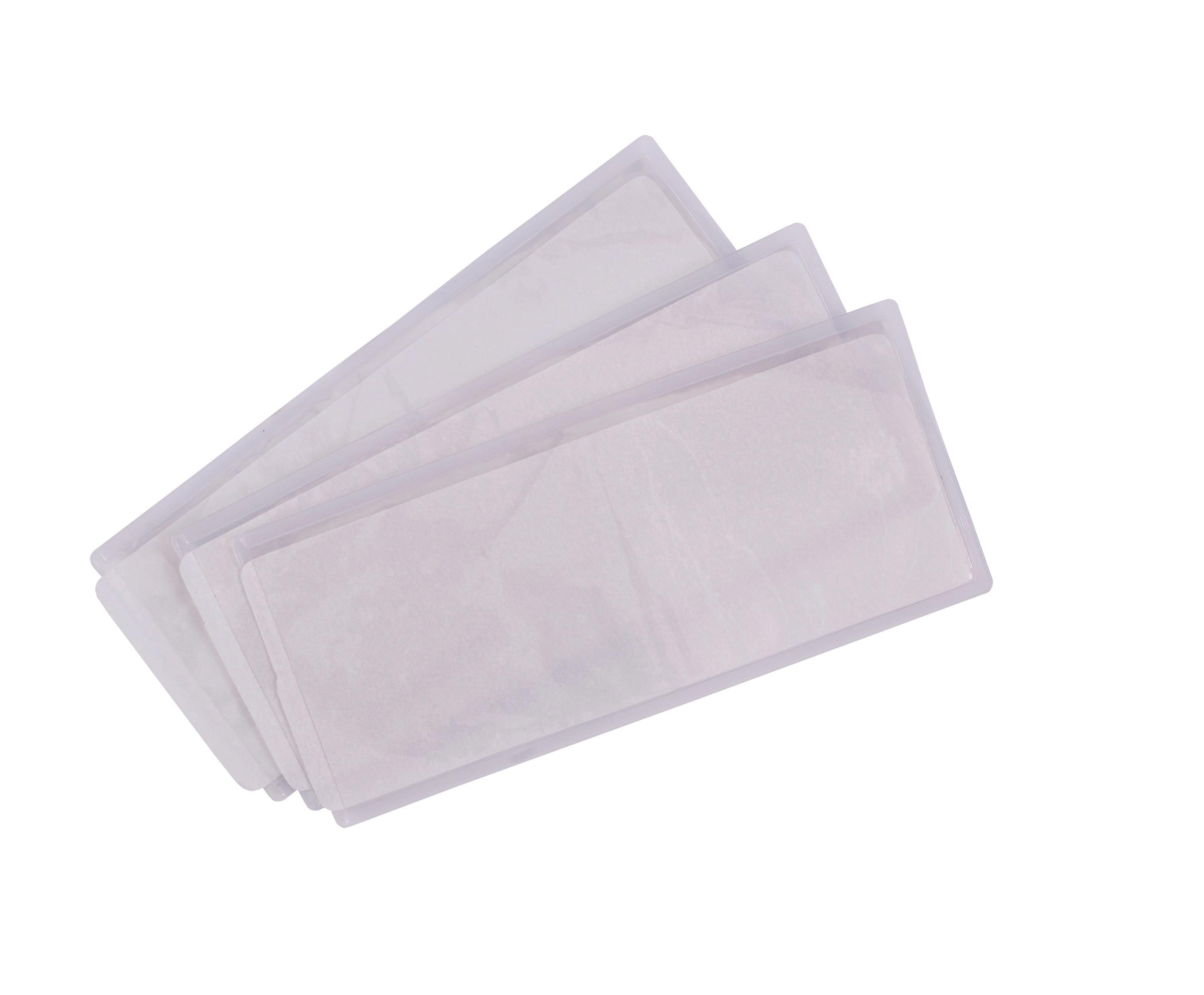 Poches d'identité thermocollantes (1 unité = pack de 50)
