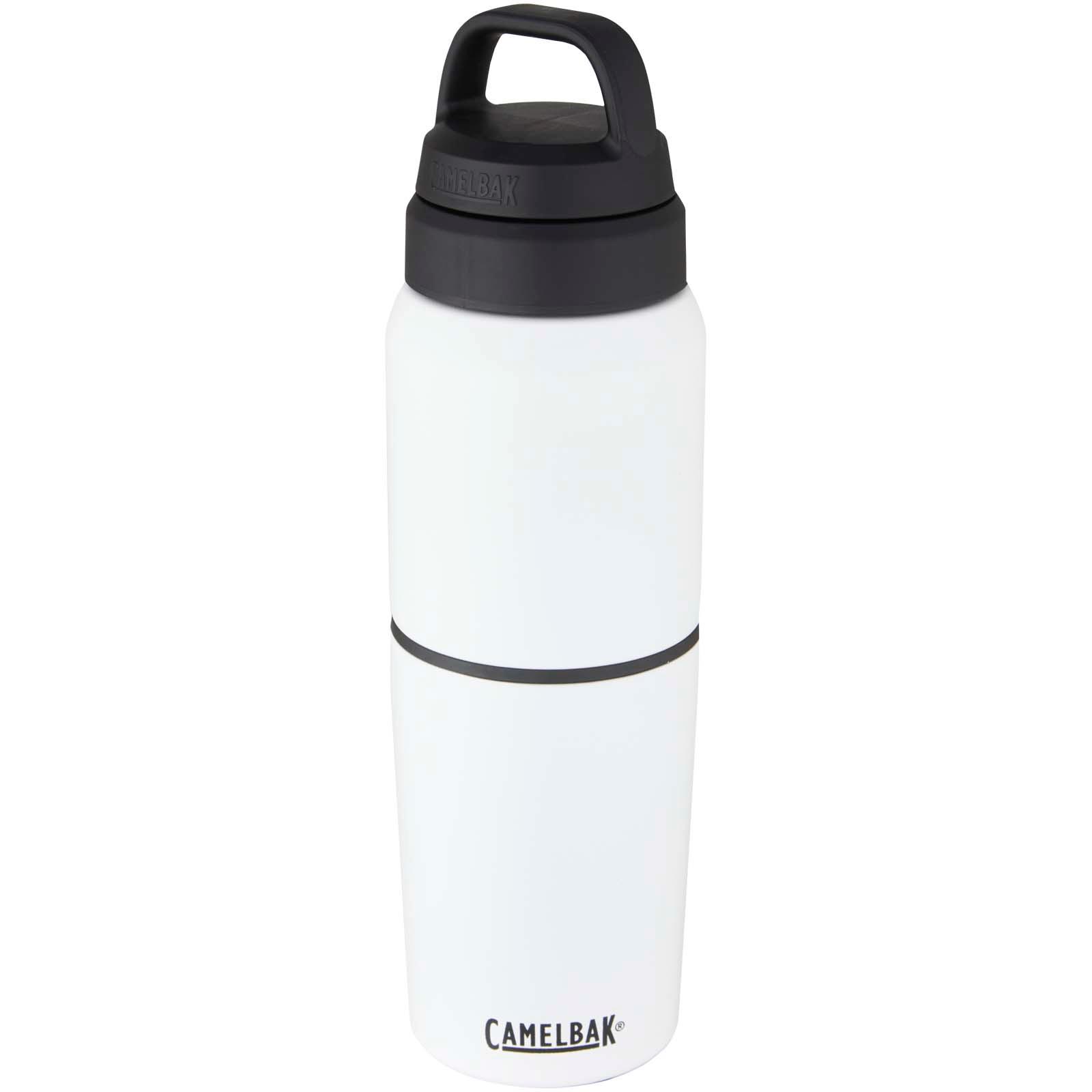 Bouteille MultiBev de 500 ml en acier inoxydable à isolation sous vide et gobelet de 350 ml