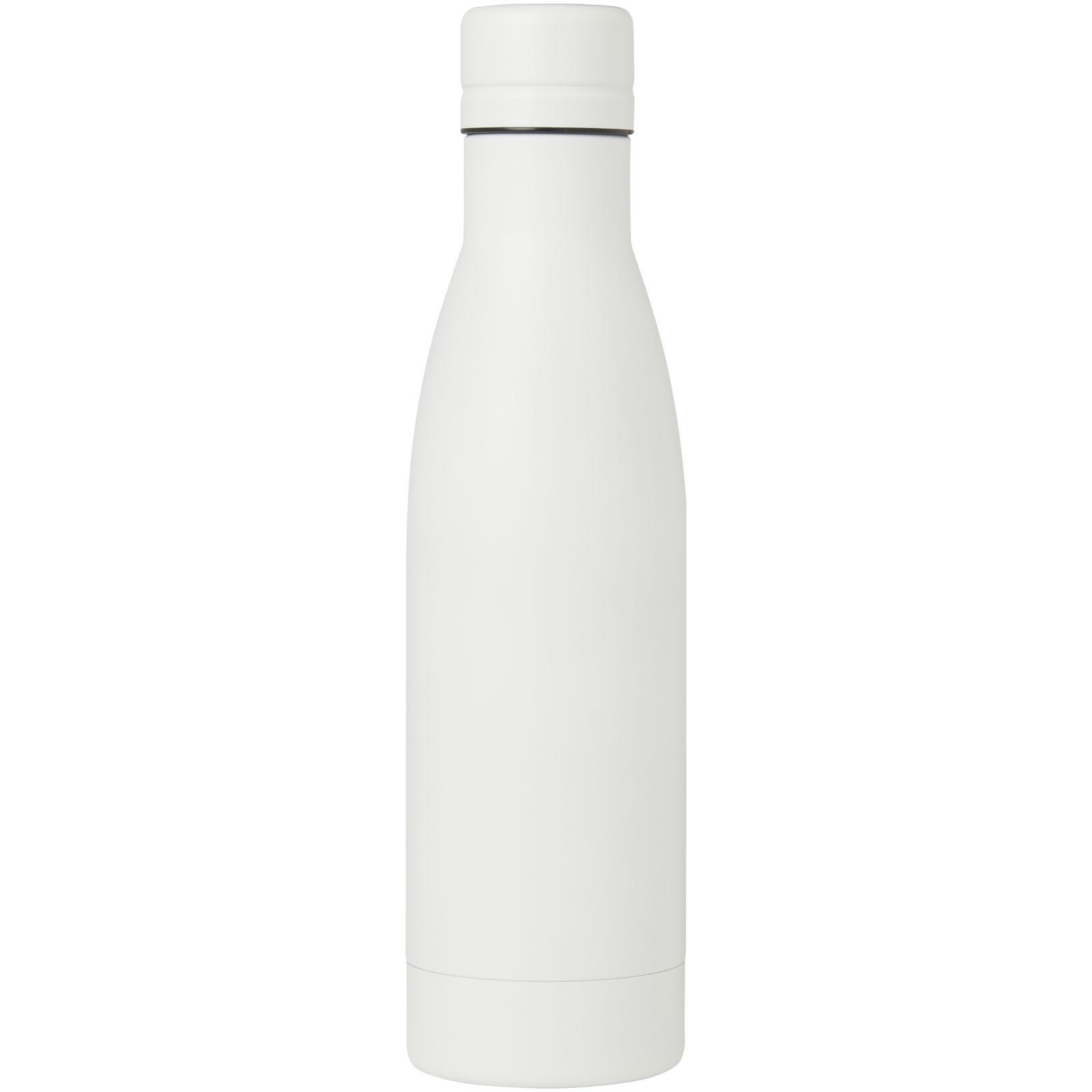 Bouteille isotherme Vasa en acier inoxydable recyclé certifié RCS de 500 ml avec isolation par le vide et couche de cuivre