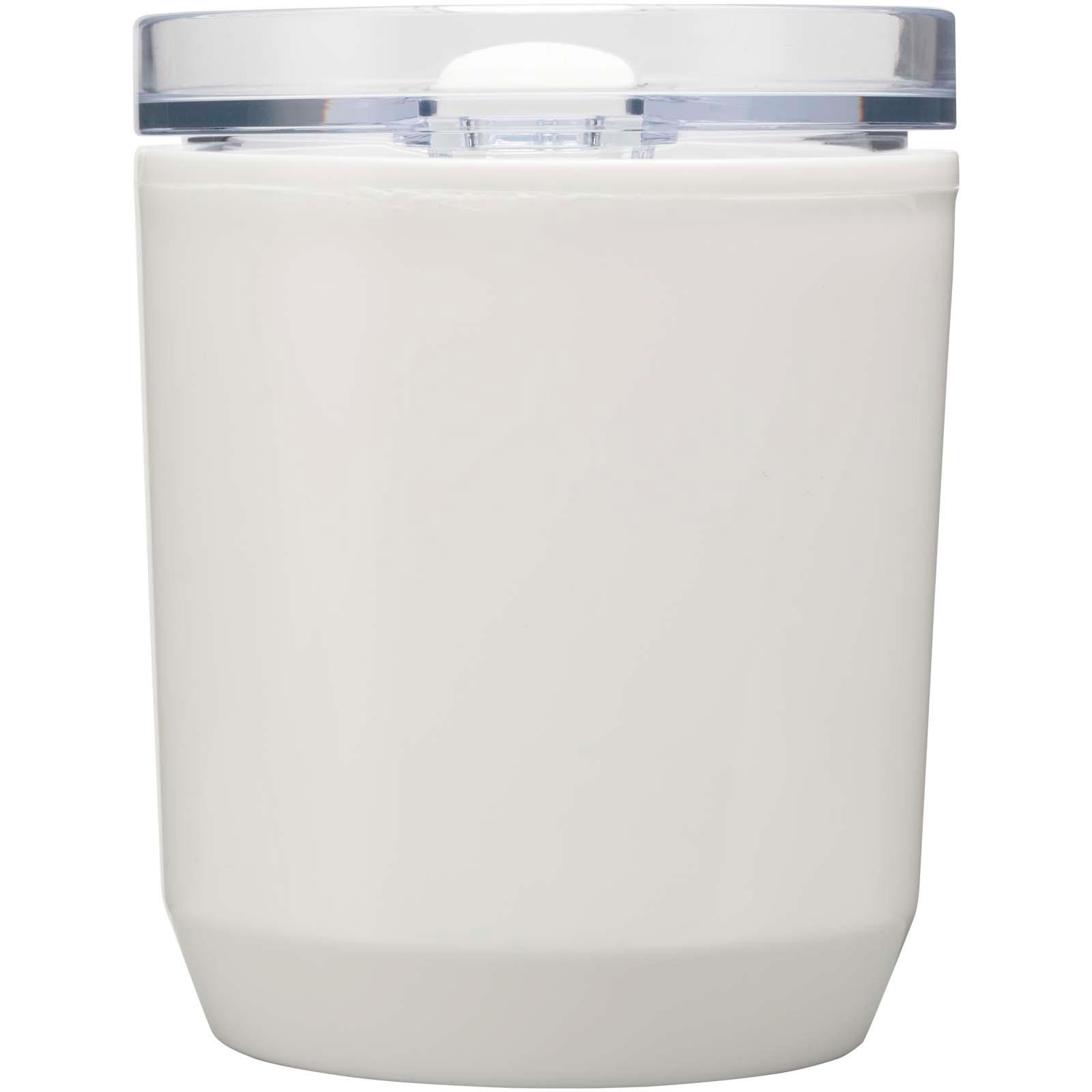 Gobelet Hudson double paroi en plastique recyclé de 180 ml