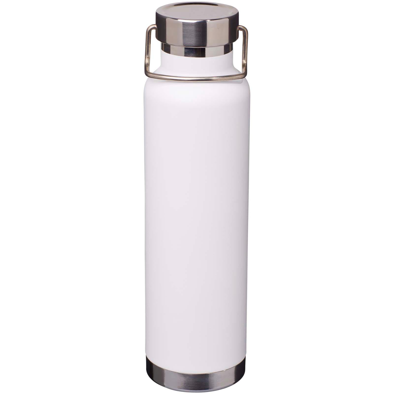 Bouteille avec isolation sous vide Astra de 650 ml en cuivre et acier inoxydable recyclé certifié RCS 