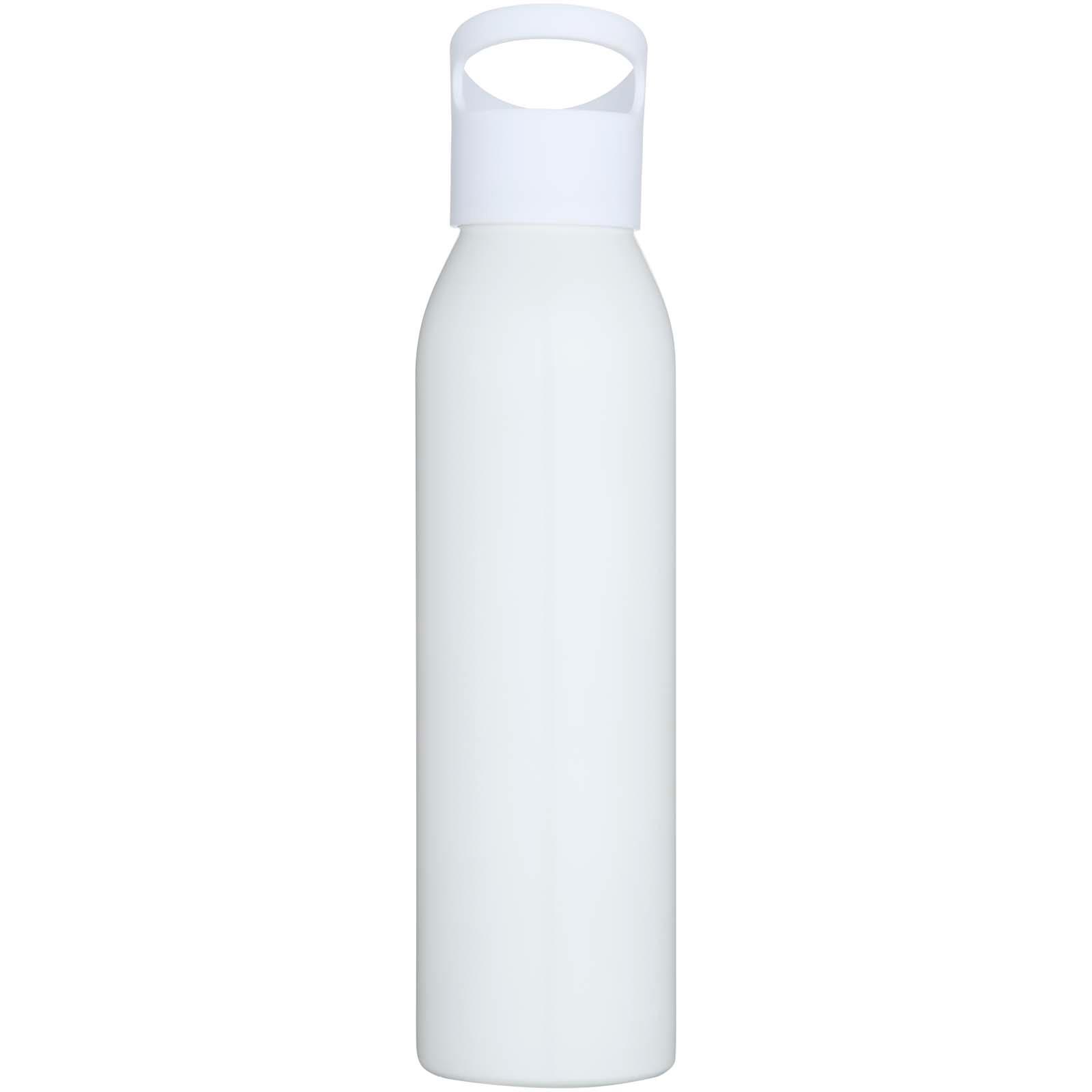 Bouteille d’eau Sky de 650 ml en acier inoxydable recyclé certifié RCS à simple paroi